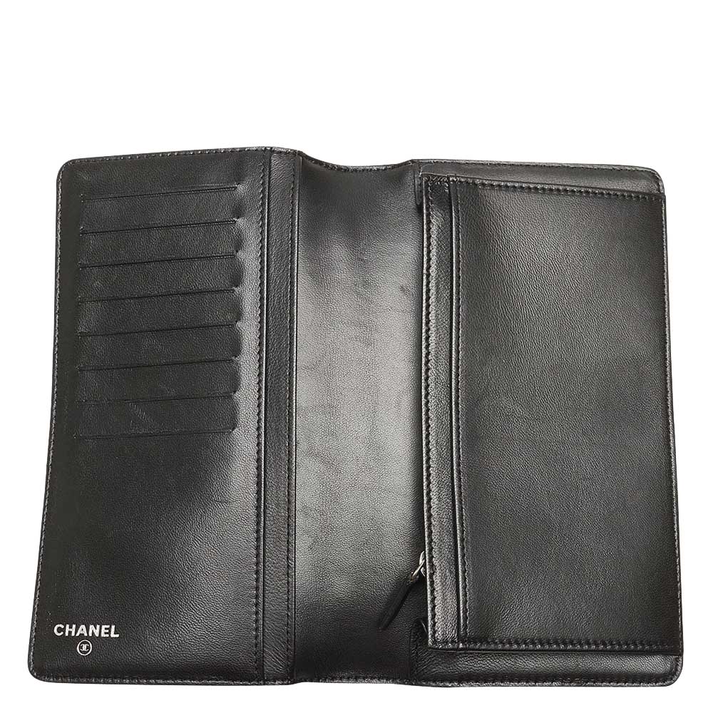 

Chanel Black Patent Leather Lucky Symbols Wallet