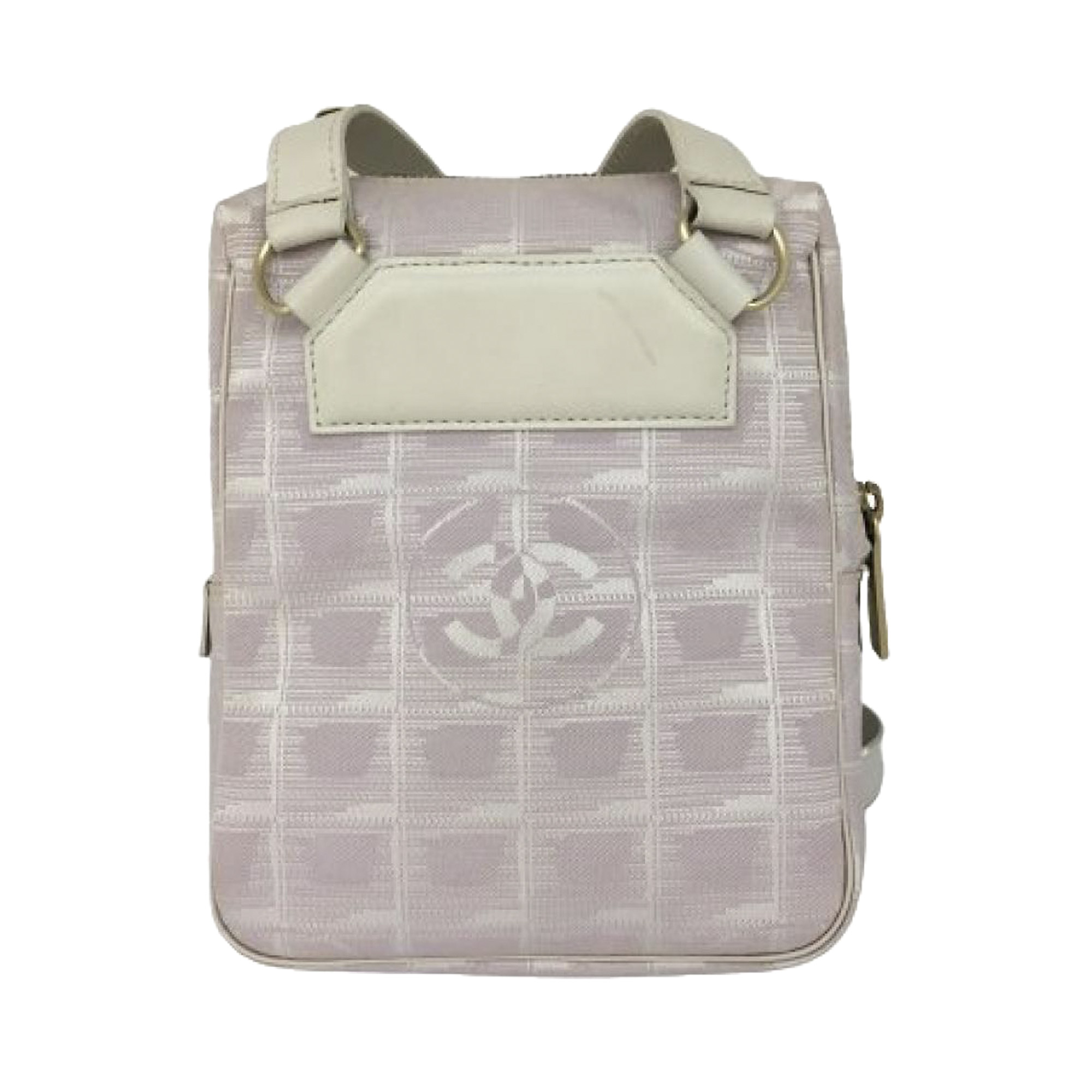 

Chanel Beige Canvas Travel Ligne Crossbody Bag