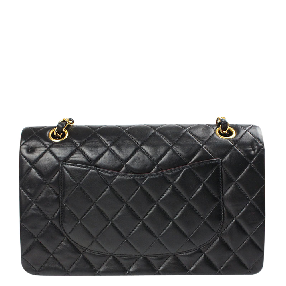 

Chanel Black Quilted Leather Flap Bag