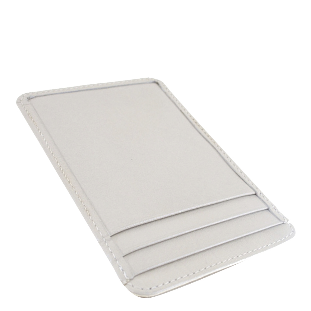 

Chanel White Leather Cambon Ligne Card Holder