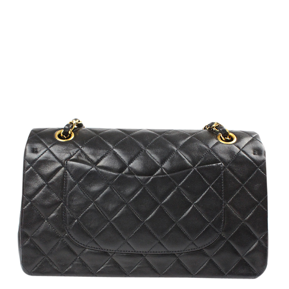 

Chanel Black Quilted Leather Classic Double Flap Bag