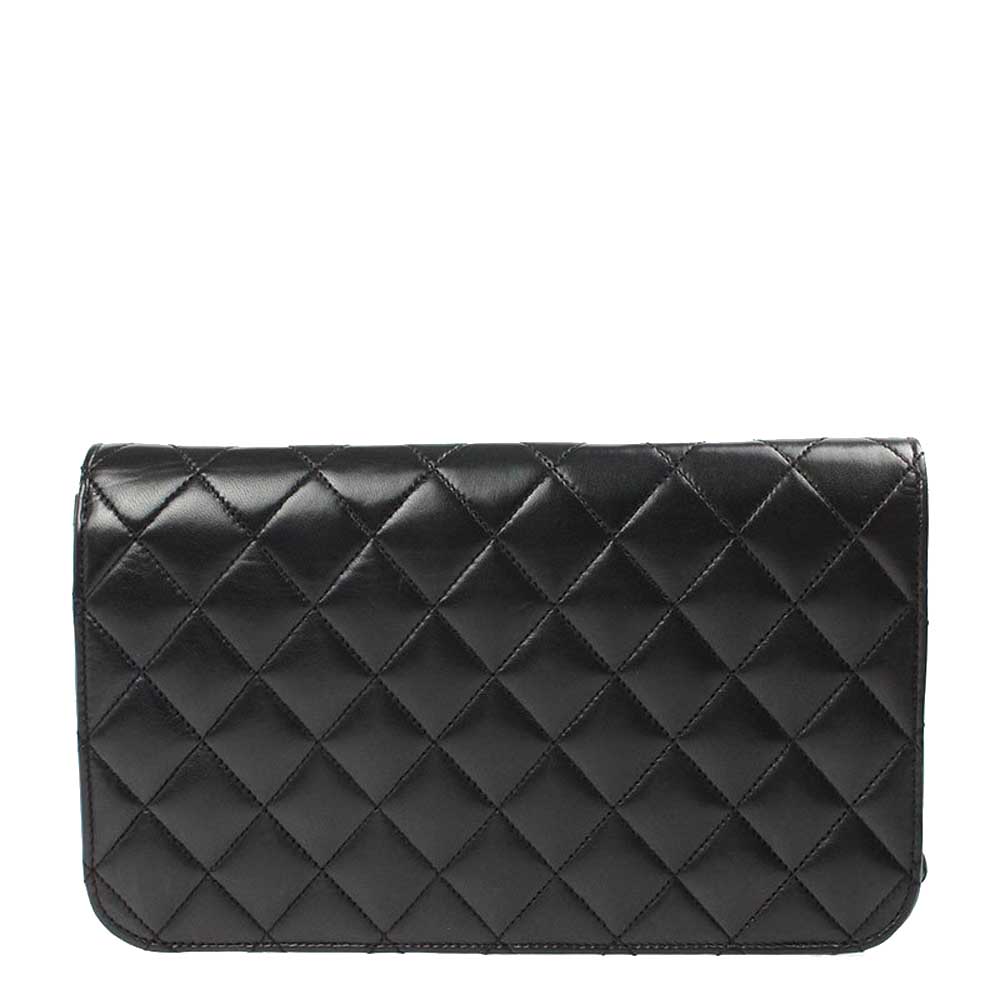 

Chanel Black Leather Vintage Shoulder Bag