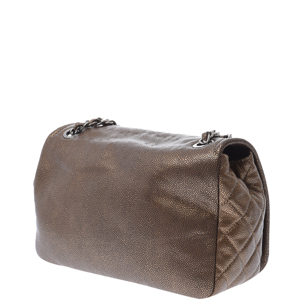 

Chanel Brown Caviar Leather Shoulder Bag