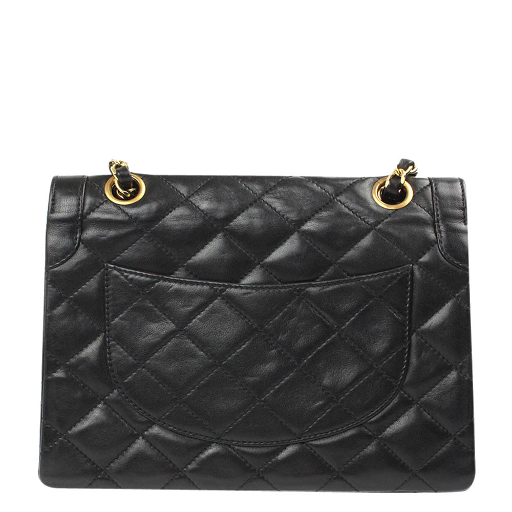 

Chanel Black Quilted Leather Diana Bag