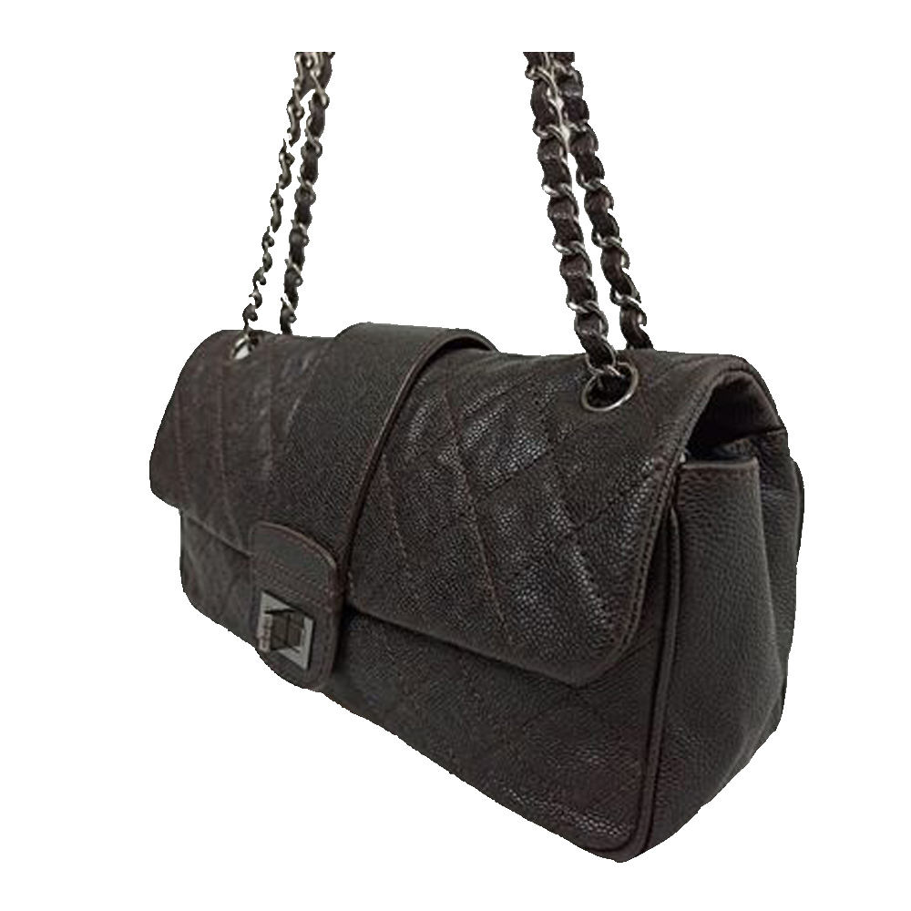 

Chanel Brown Caviar Leather Vintage Reissue Bag
