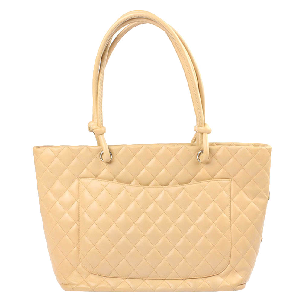 

Chanel Beige Leather Cambon Ligne Bag