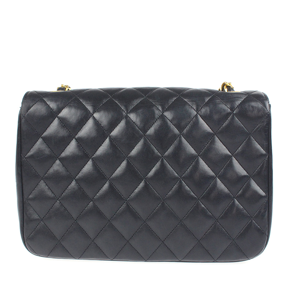 

Chanel Black Quilted Leather Vintage Timeless Shoulder Bag