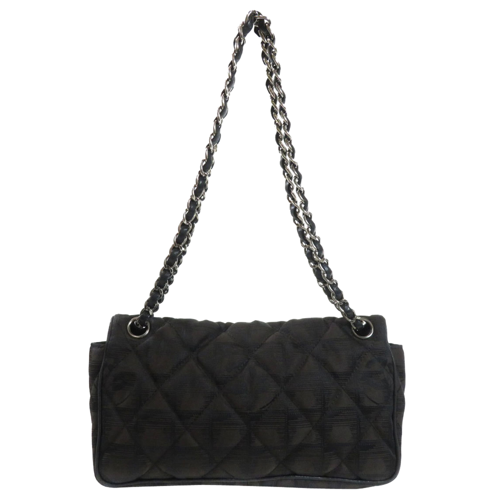 

Chanel Brown Nylon New Travel Line Shoulder Bag