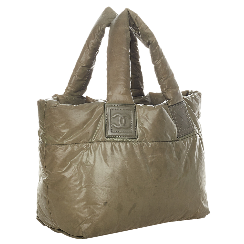 

Chanel Brown Leather Coco Cocoon Bag