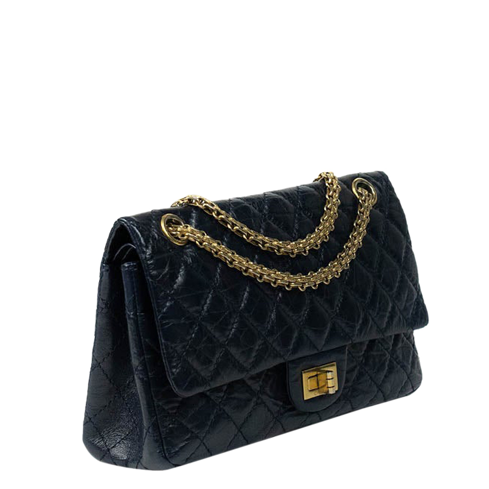 

Chanel Black Leather Maxi 2.55 Shoulder Bag