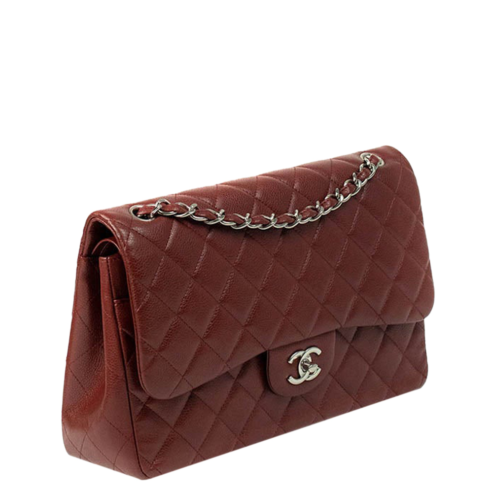 

Chanel Red Leather Timeless Shoulder Bag