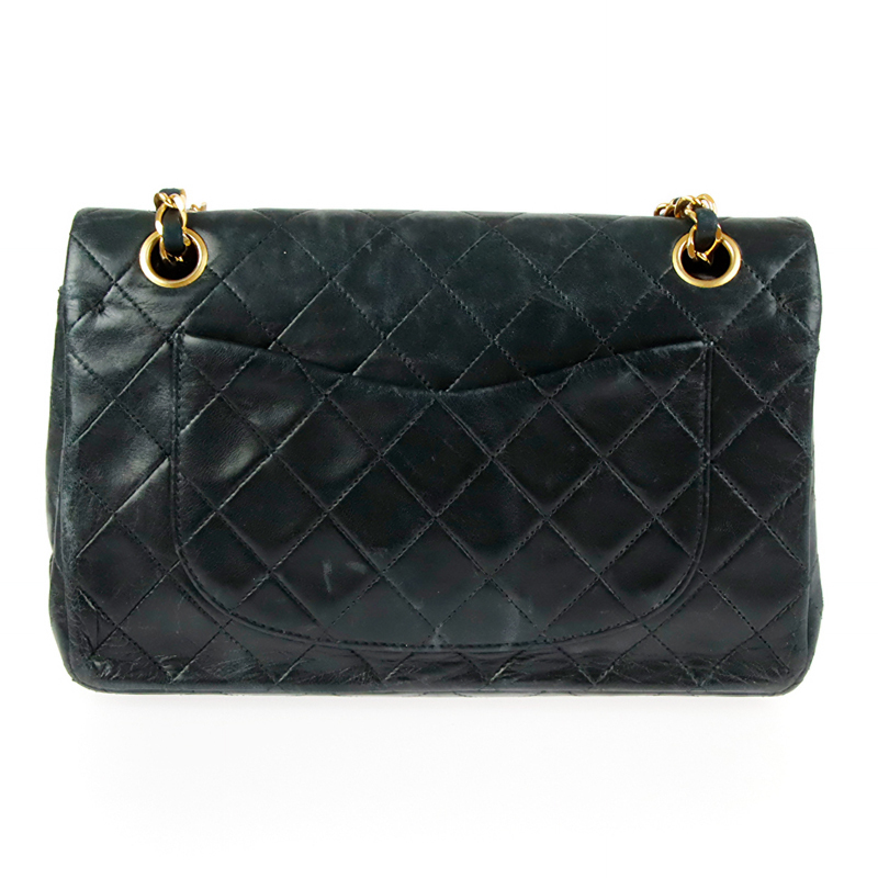 

Chanel Black Quilted Leather Classic Double Flap Bag