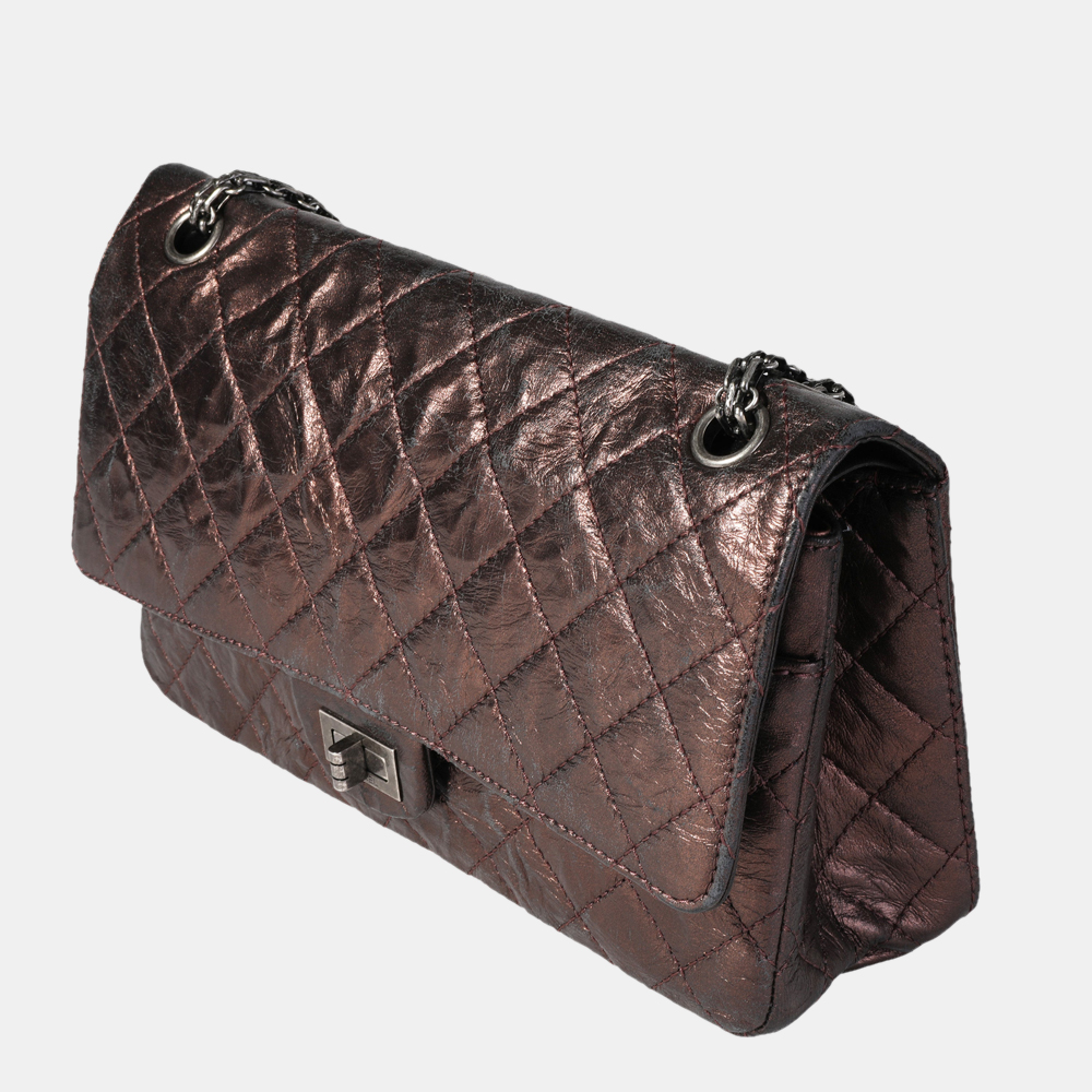 

Chanel Bronze Metallic Quilted 2.55 Reissue 226 Bag