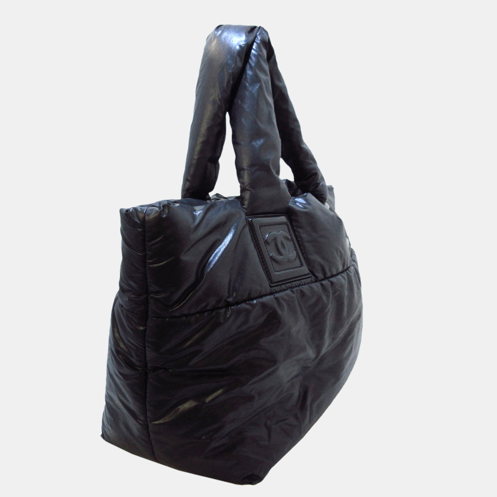 

Chanel Black Cocoon Nylon Tote Bag