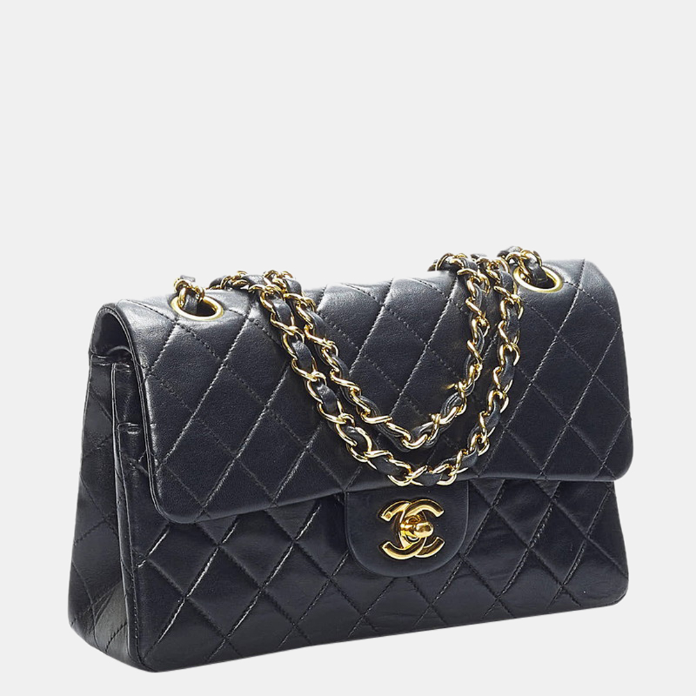 

Chanel Black  Classic Double Flap Bag