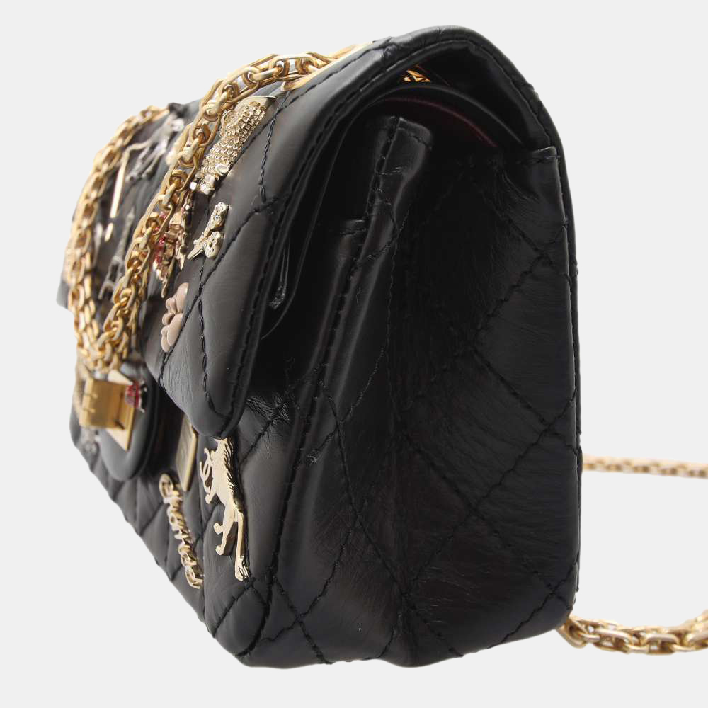 

Chanel Black Lucky Charms 2.55 Reissue Double Flap Bag