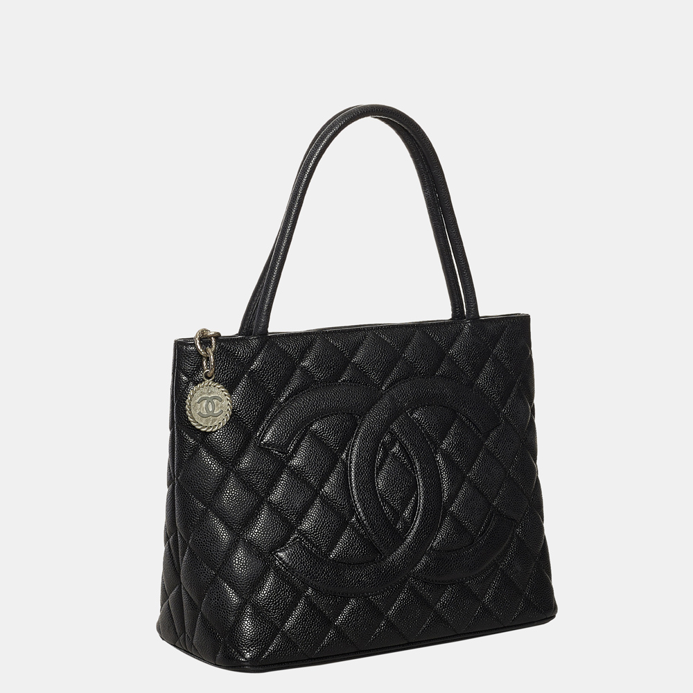 

Chanel Black Medallion Tote