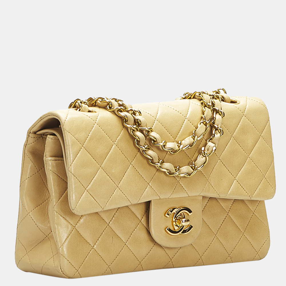 

Chanel Brown Timeless Classic Flap Double