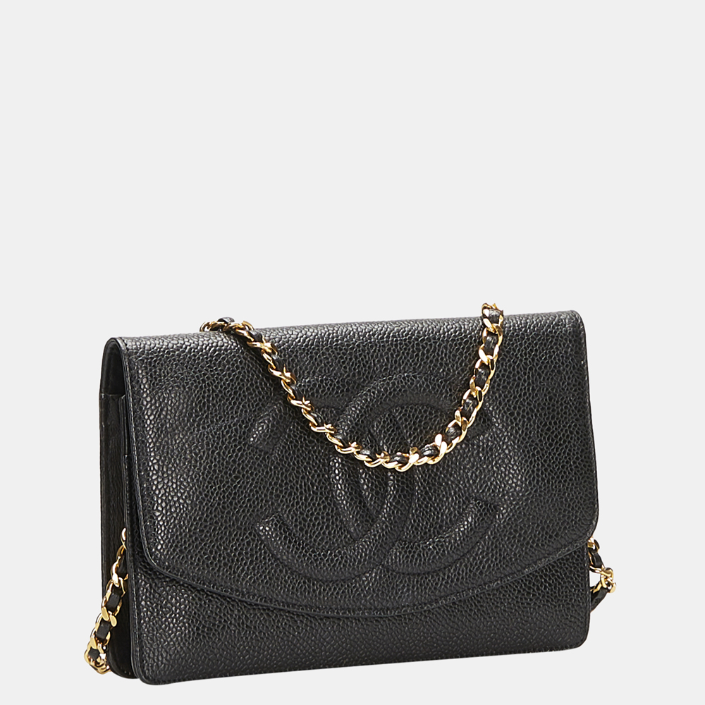 

Chanel Black CC Timeless Wallet on Chain