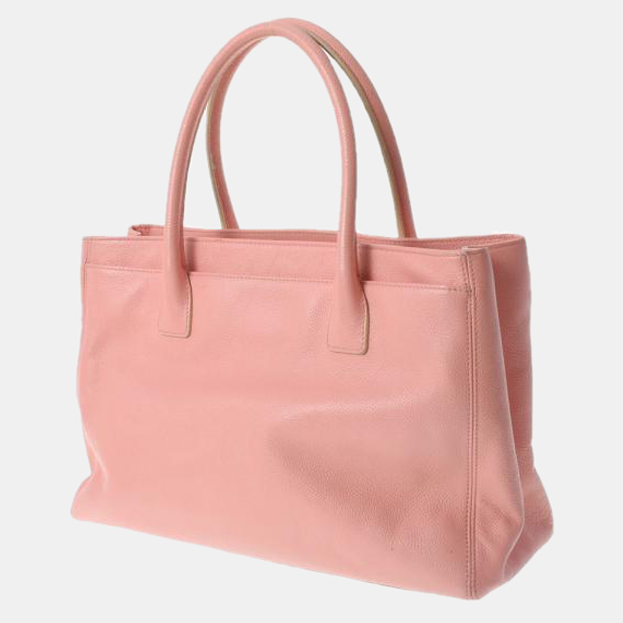 

Chanel Pink Leather Executive Tote Bag