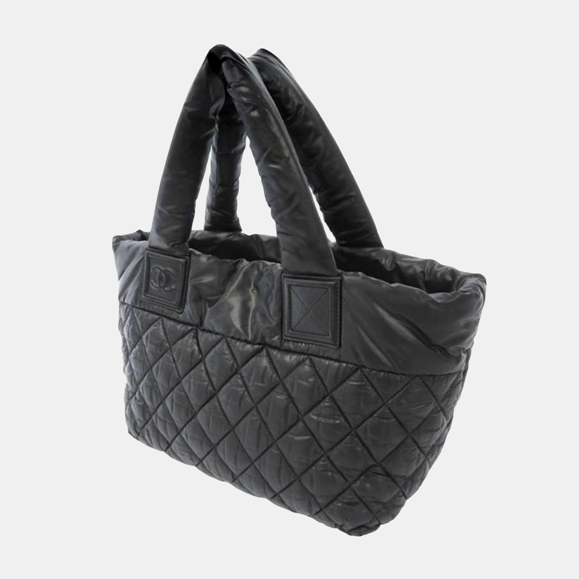 

Chanel Black Coco Cocoon Tote