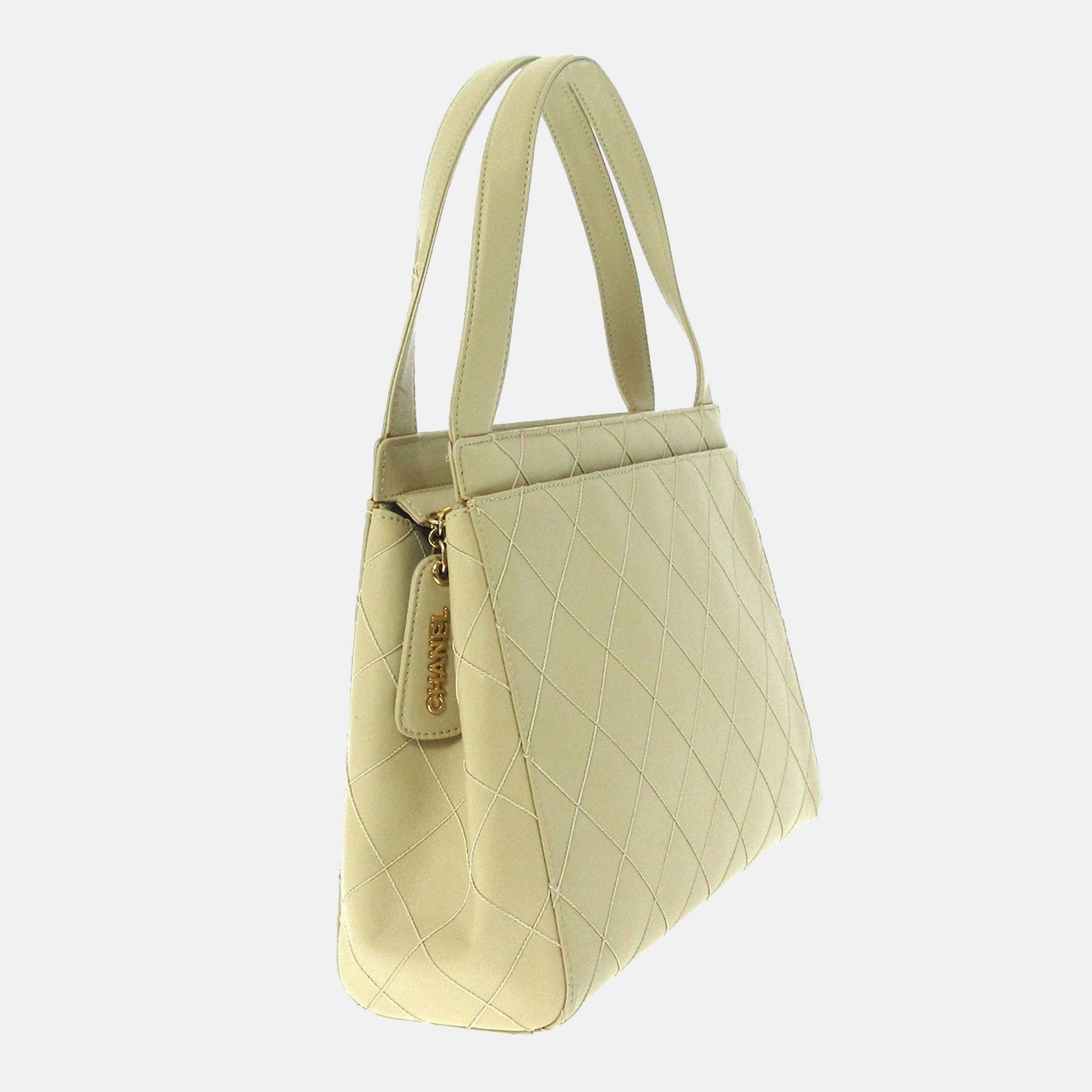

Chanel Brown/Beige Wild Stitch Handbag