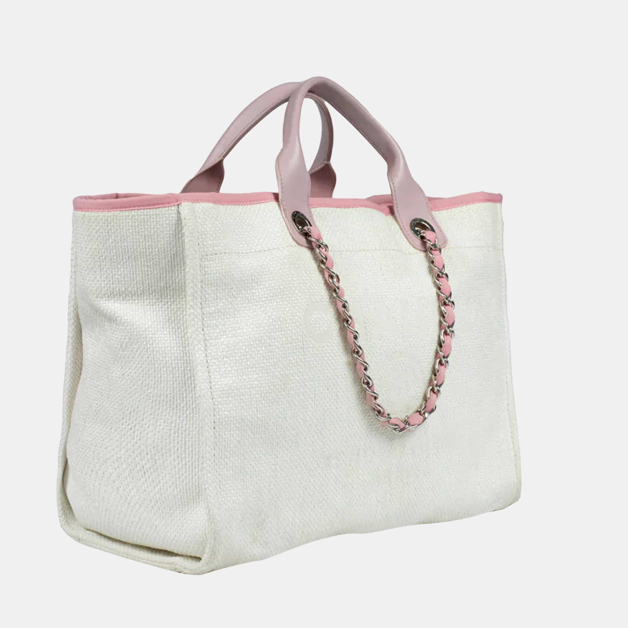 

Chanel Deauville Shoulder bag in Beige Canvas