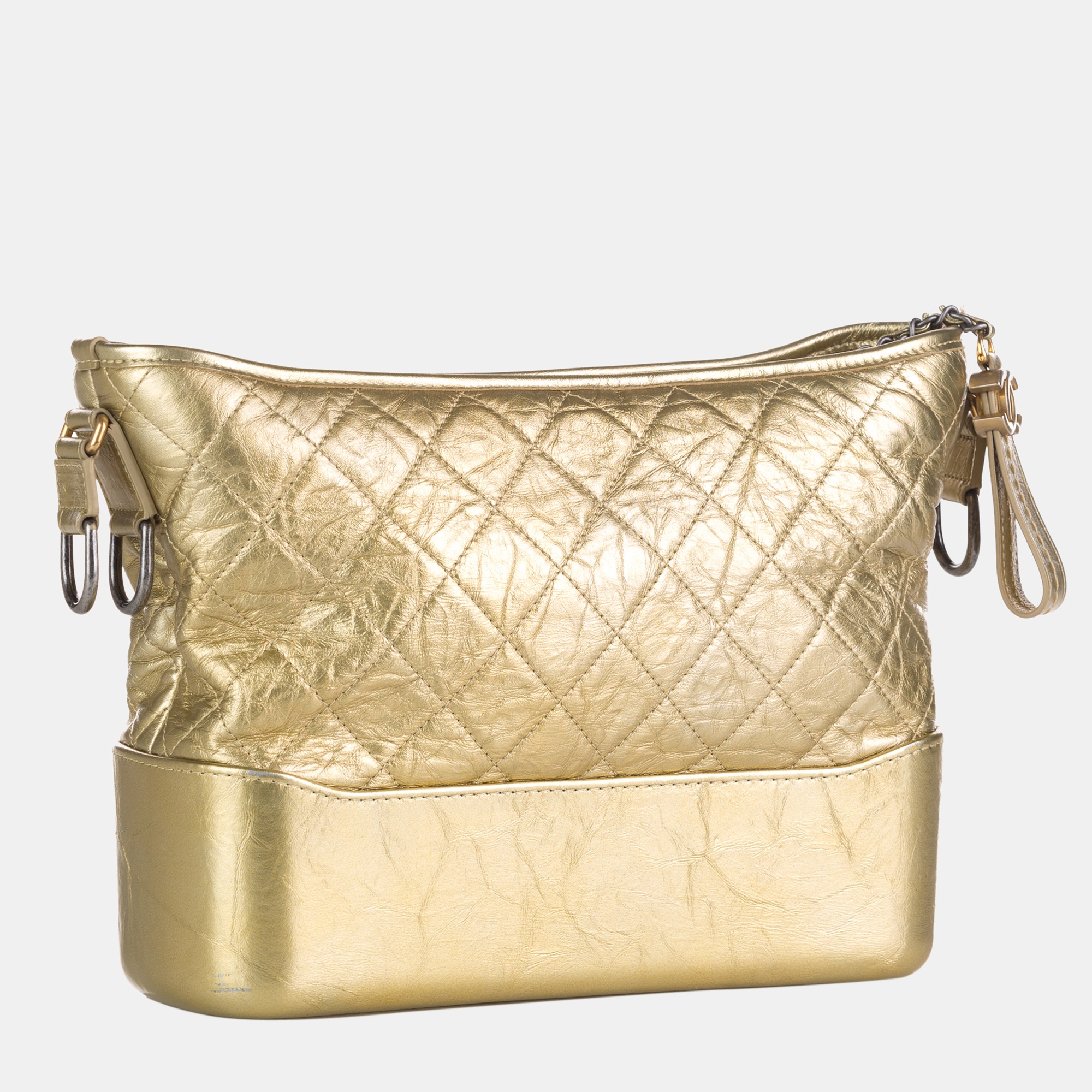 

Chanel Gold Medium Gabrielle Hobo