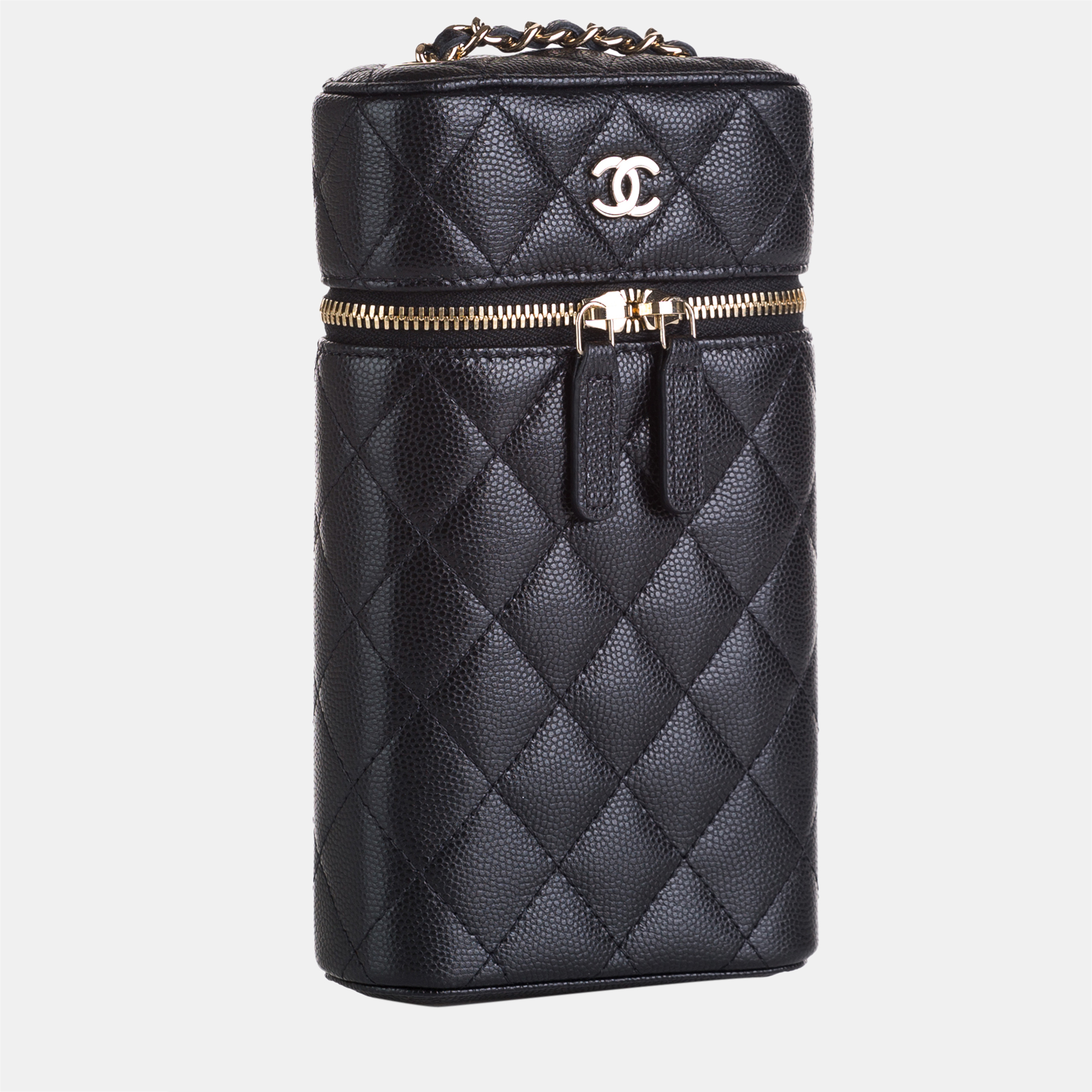 

Chanel Black Classic Vanity Phone Holder