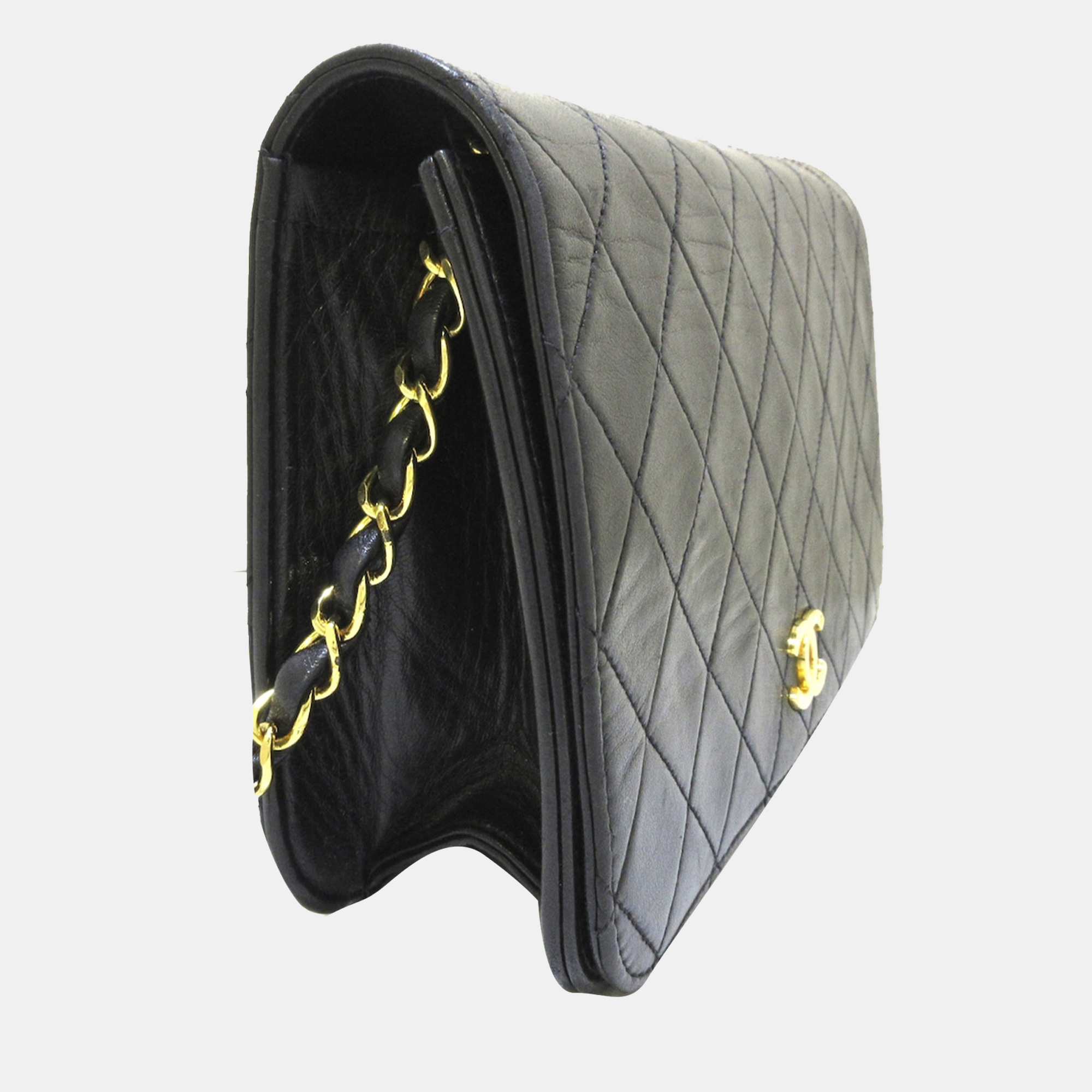 

Chanel Black Classic Lambskin Single Flap