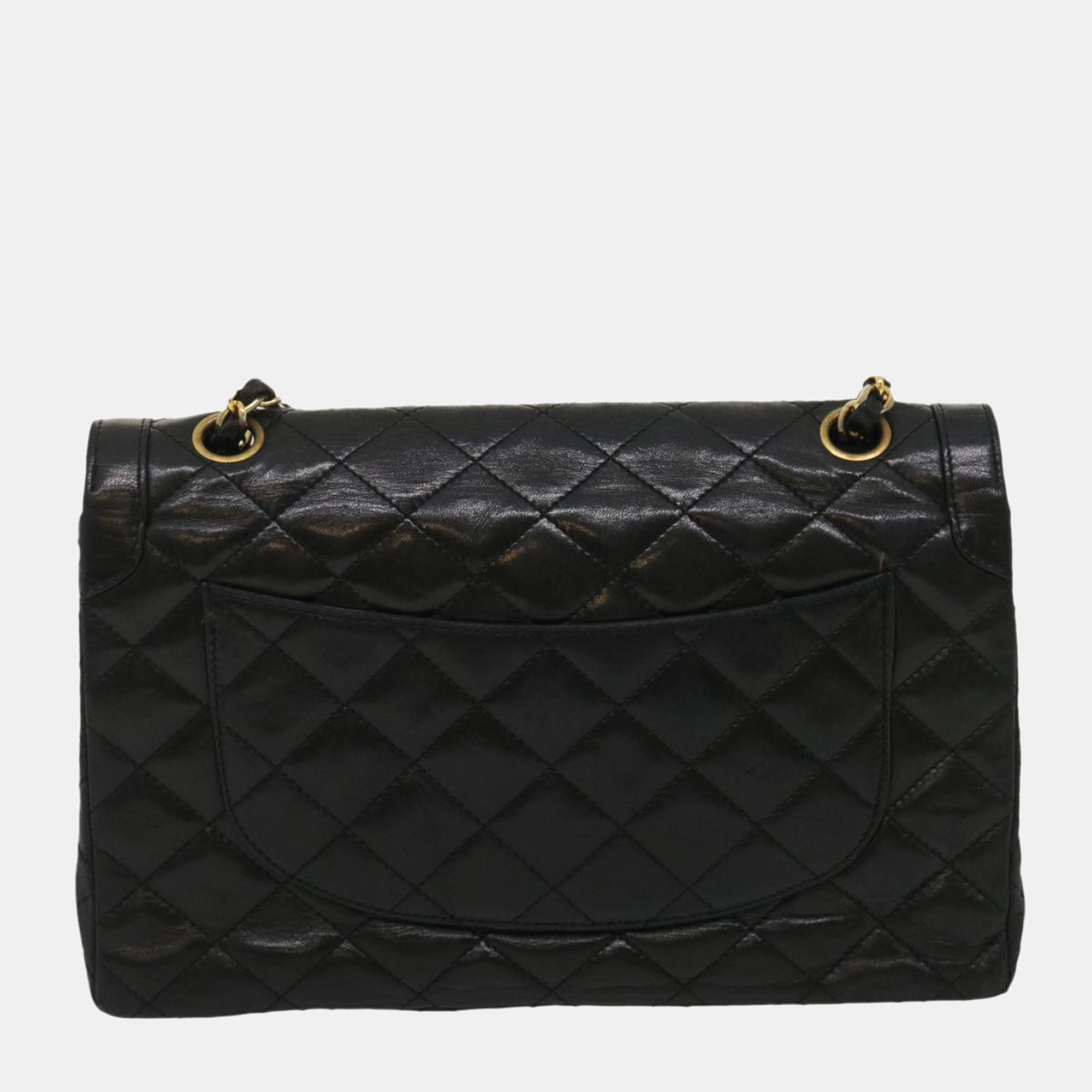 

Chanel Black Leather Vintage Diana Flap Bag