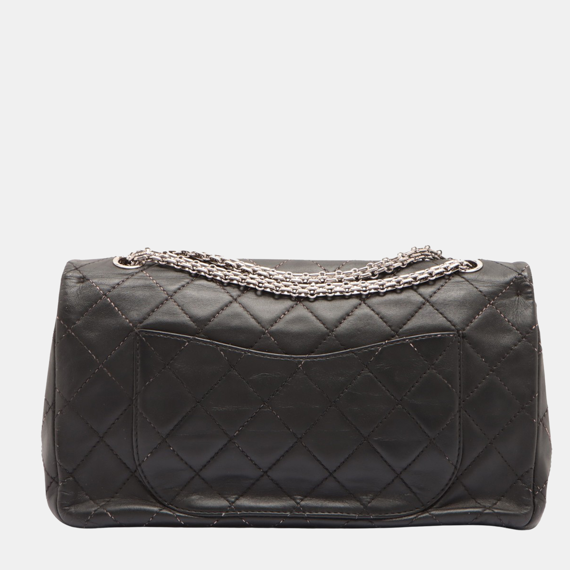 

Chanel Black Leather Reissue 2.55 Flap Bag