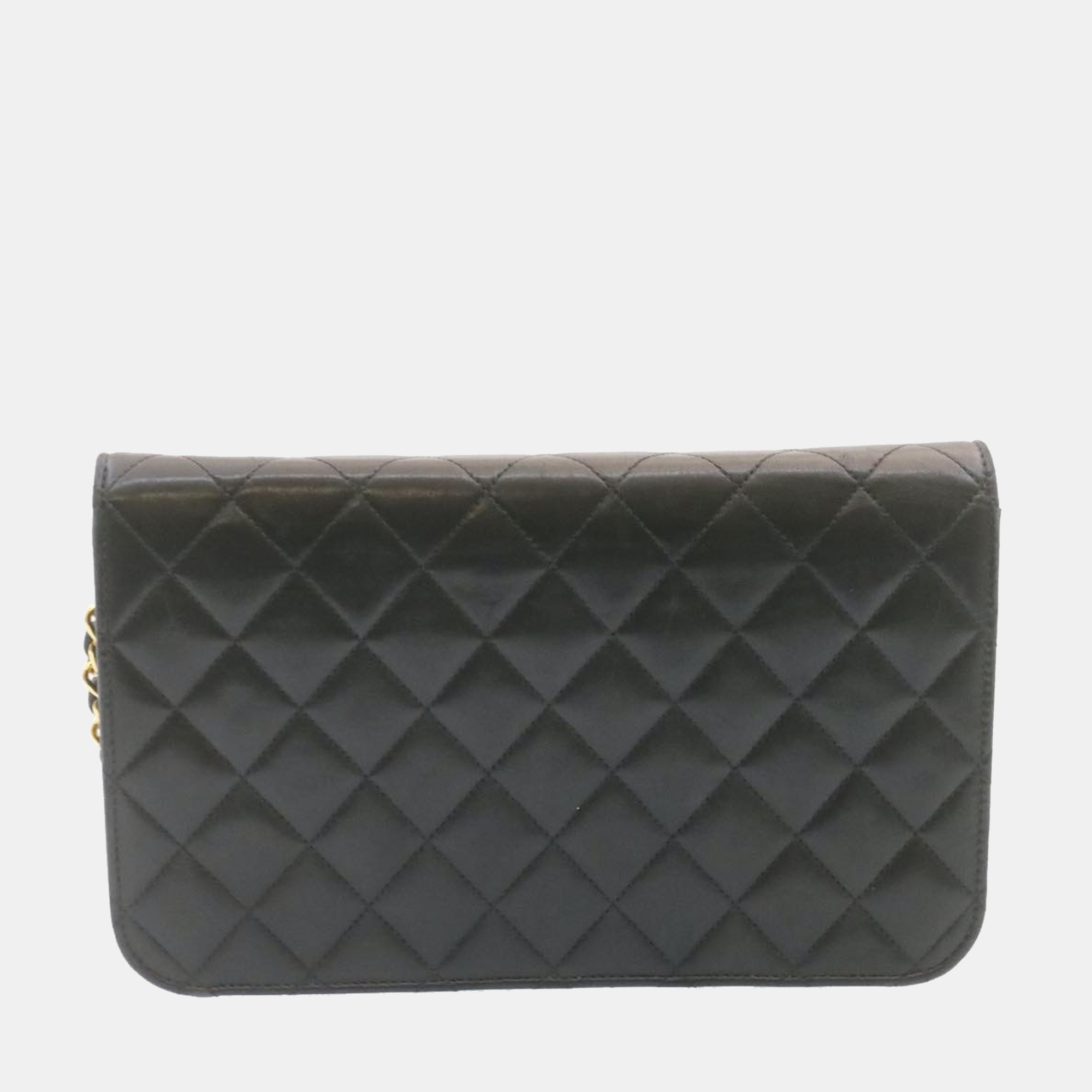 

Chanel Black Lambskin Leather Wallet on Chain Bag