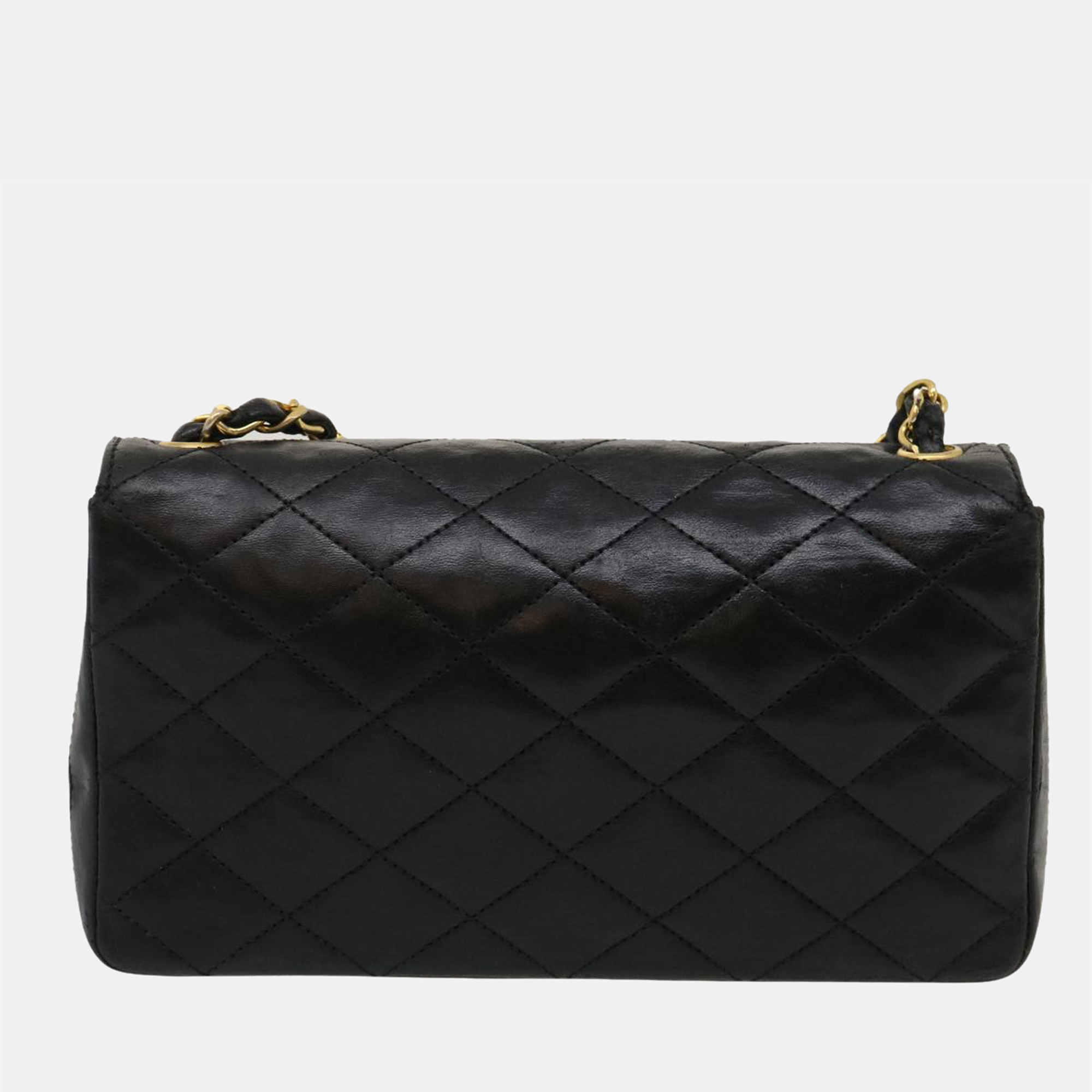 

Chanel Black Leather CC Flap Bag