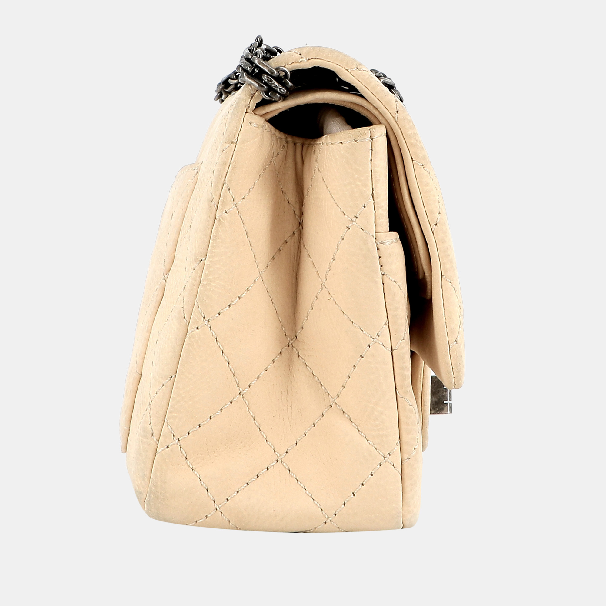 

Chanel Beige Leather Reissue 2.55 Flap Bag