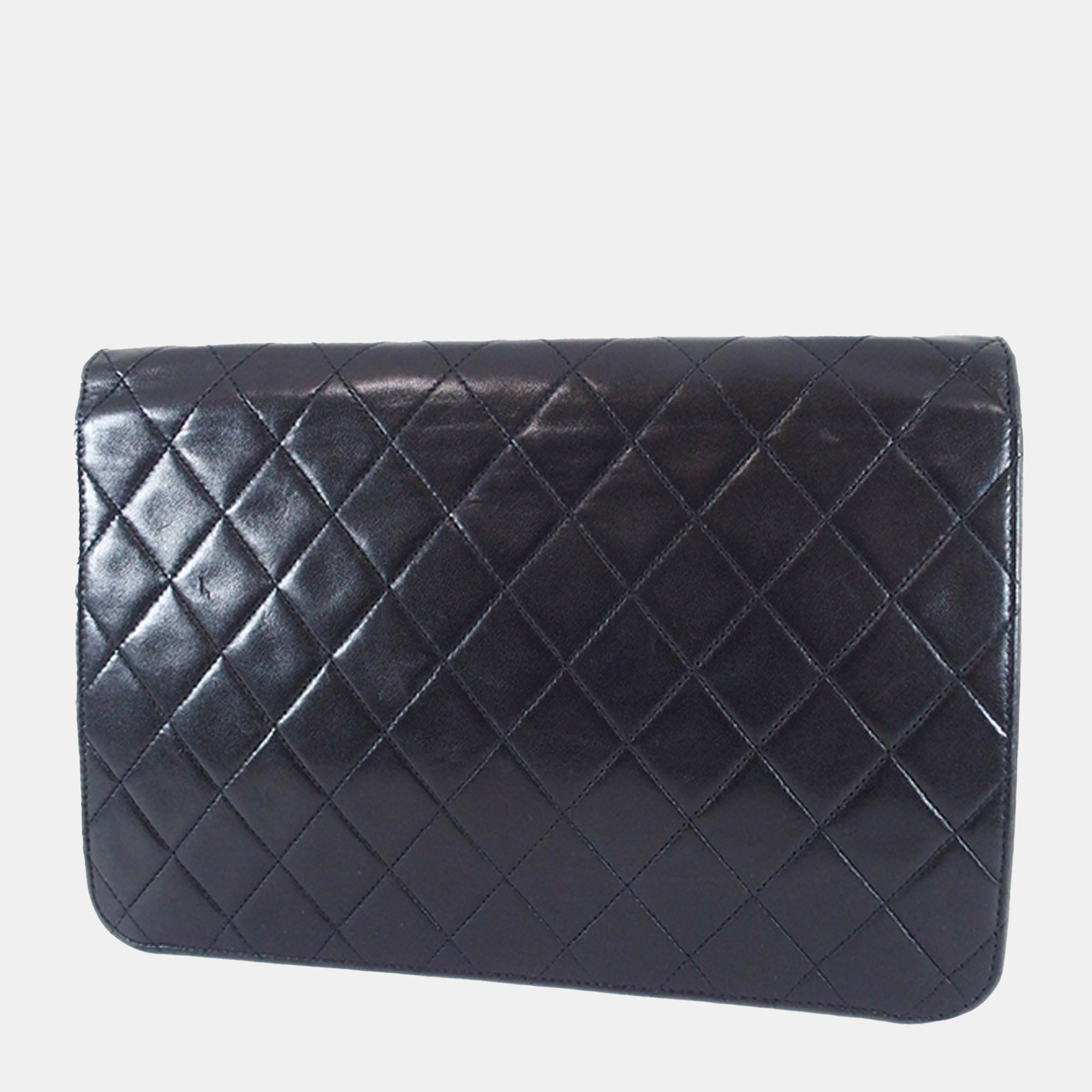 

Chanel Black Classic Lambskin Single Flap