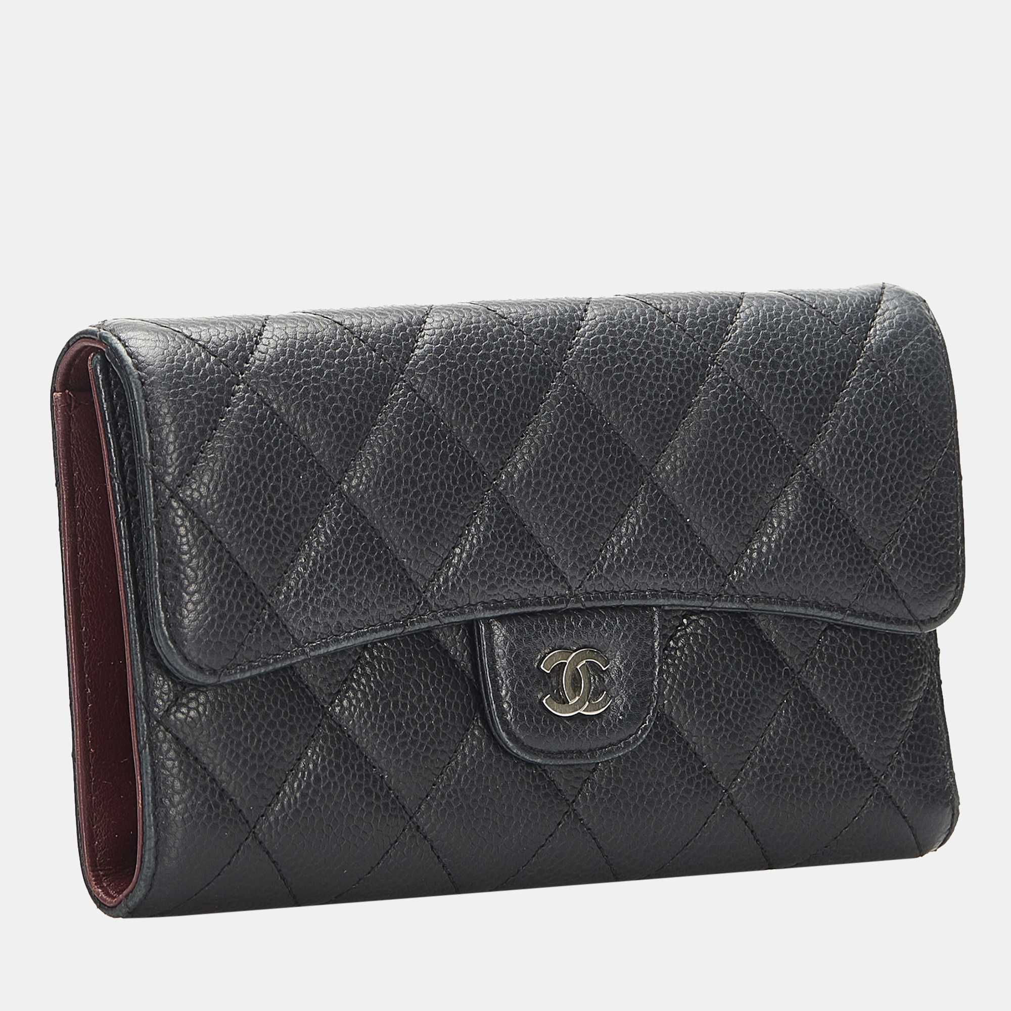 

Chanel Black CC Flap Continental Wallet