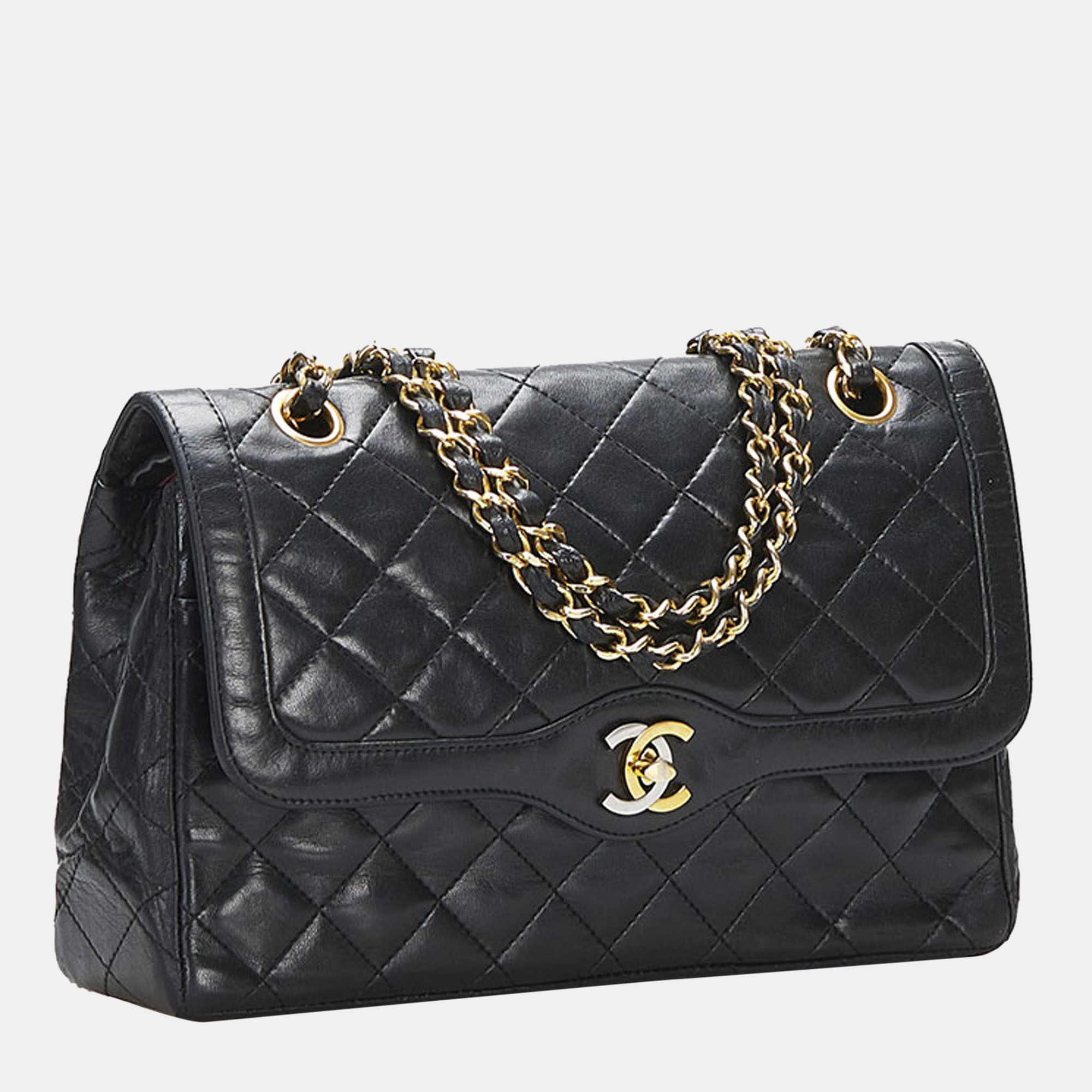 

Chanel Black Quilted Leather Diana Flap Bag