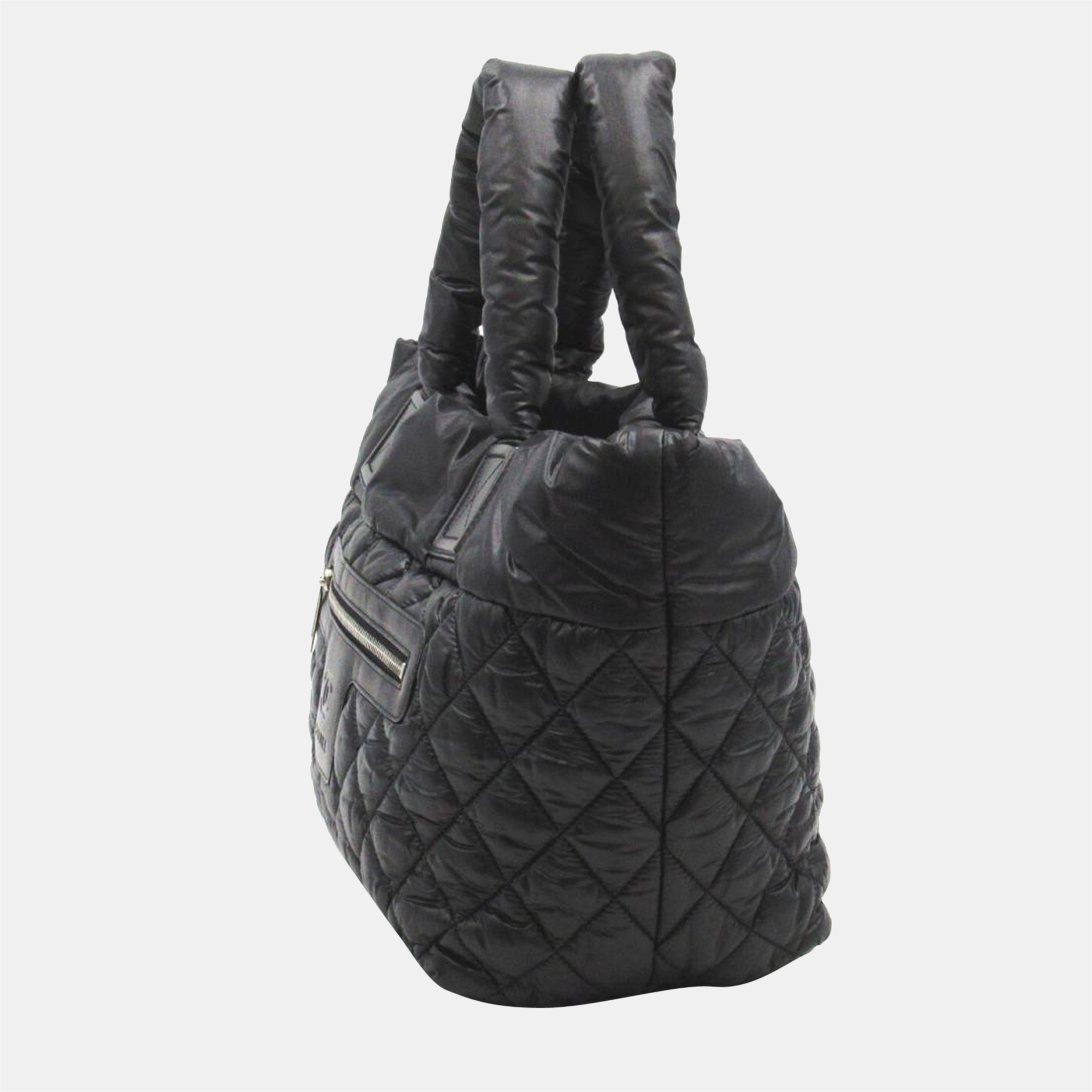 

Chanel Black Leather Coco Cocoon Satchel Bag