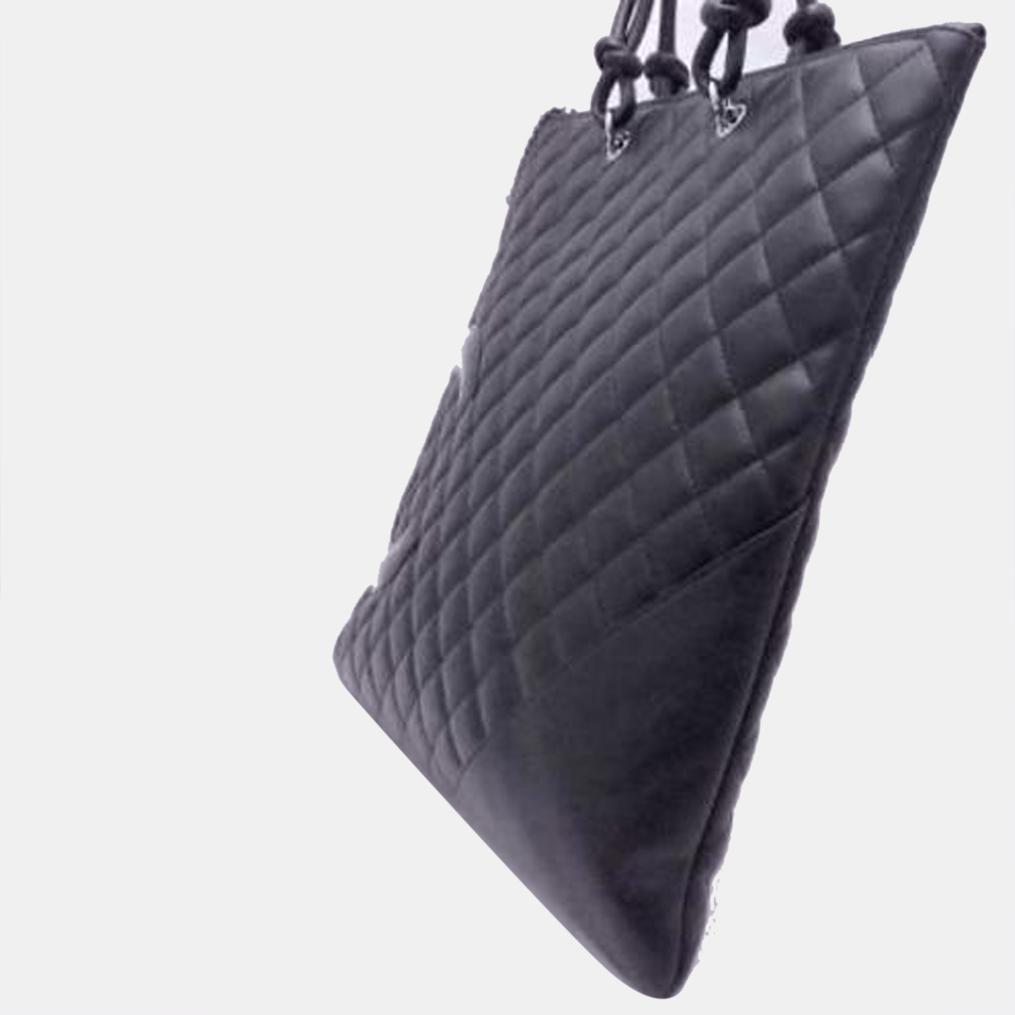 

Chanel Black Leather Cambon Ligne Tote Bag