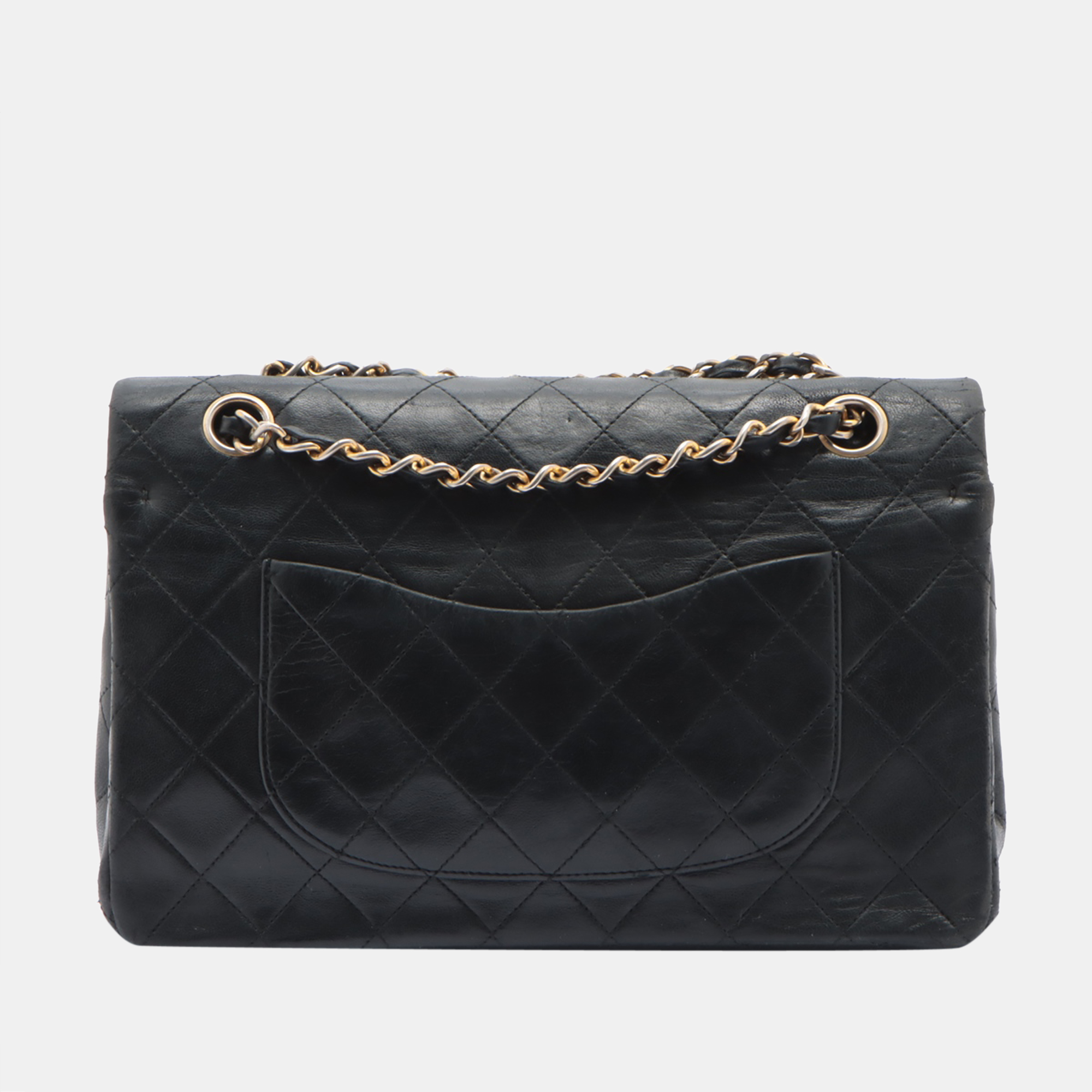 

Chanel Timeless Black Leather Shoulder Bag