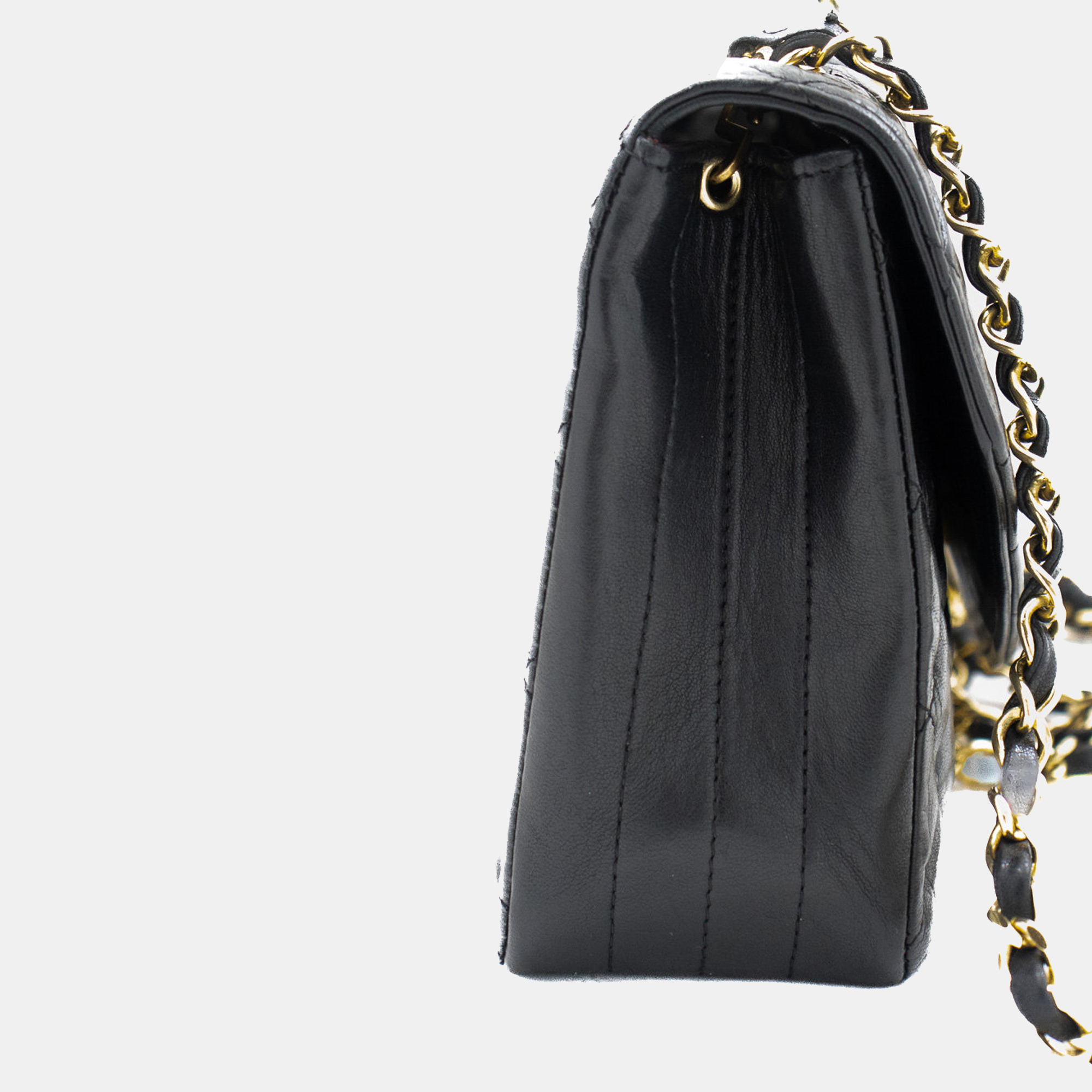 

Chanel Black Leather CC Flap Bag