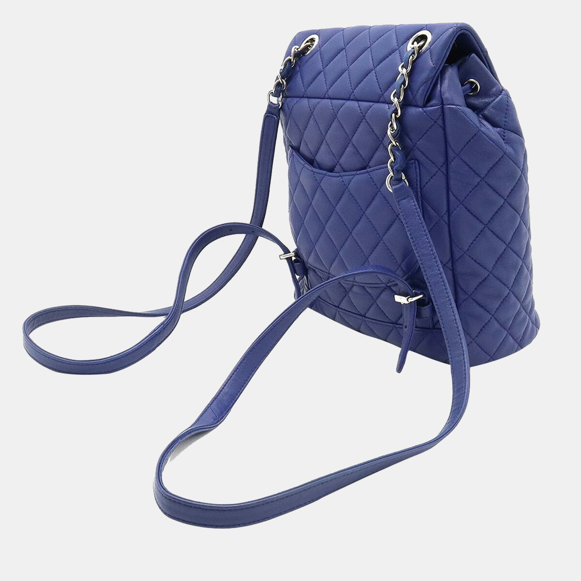 

Chanel Blue Leather Urban Spirit Backpack