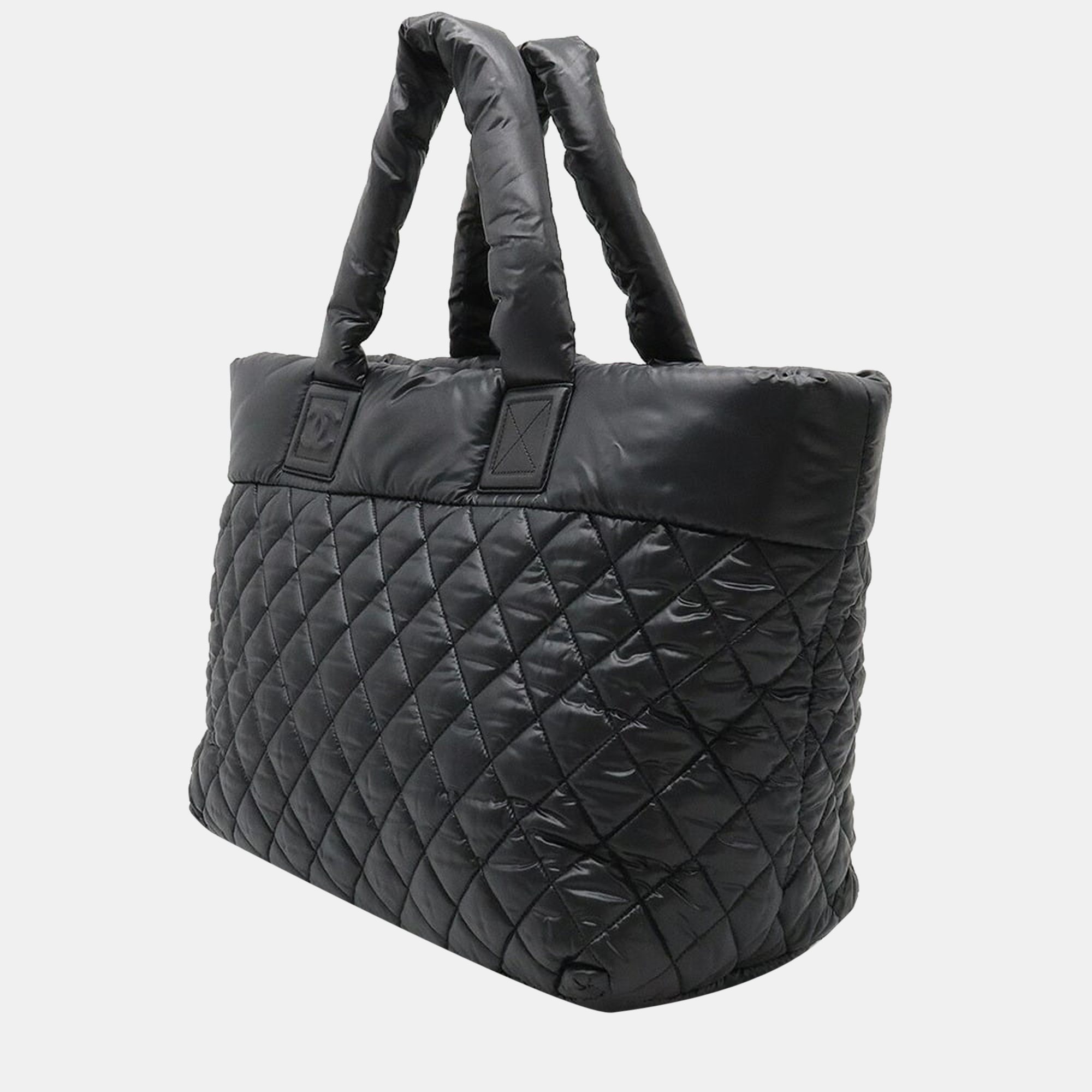 

Chanel Black Leather Larger Coco Cocoon Tote Bag