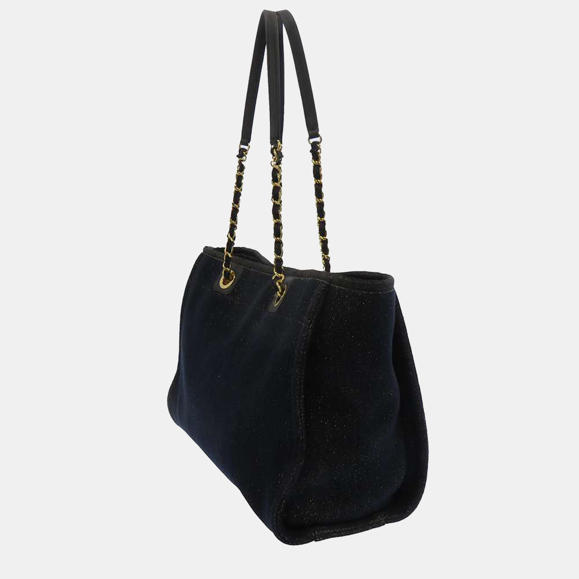 

Chanel Blue Canvas Small Deauville Tote Bag
