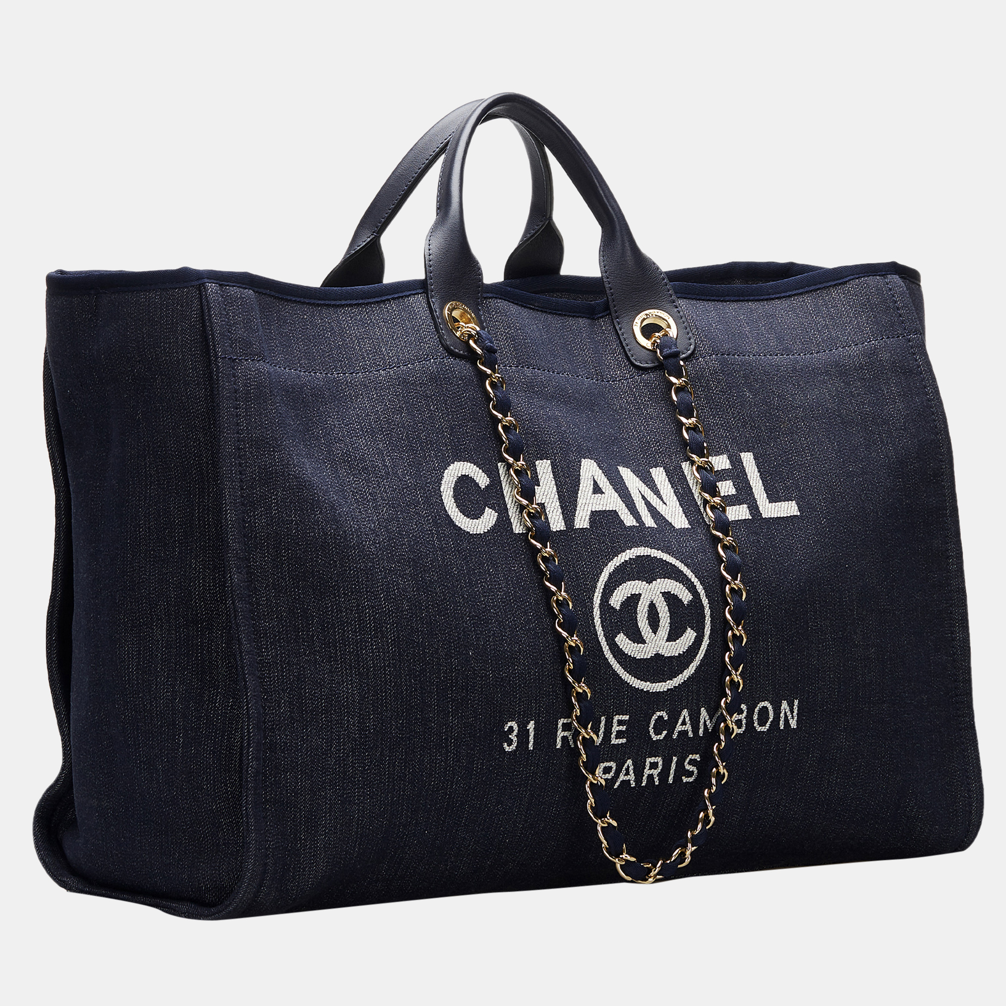 

Chanel Black Deauvile Satchel