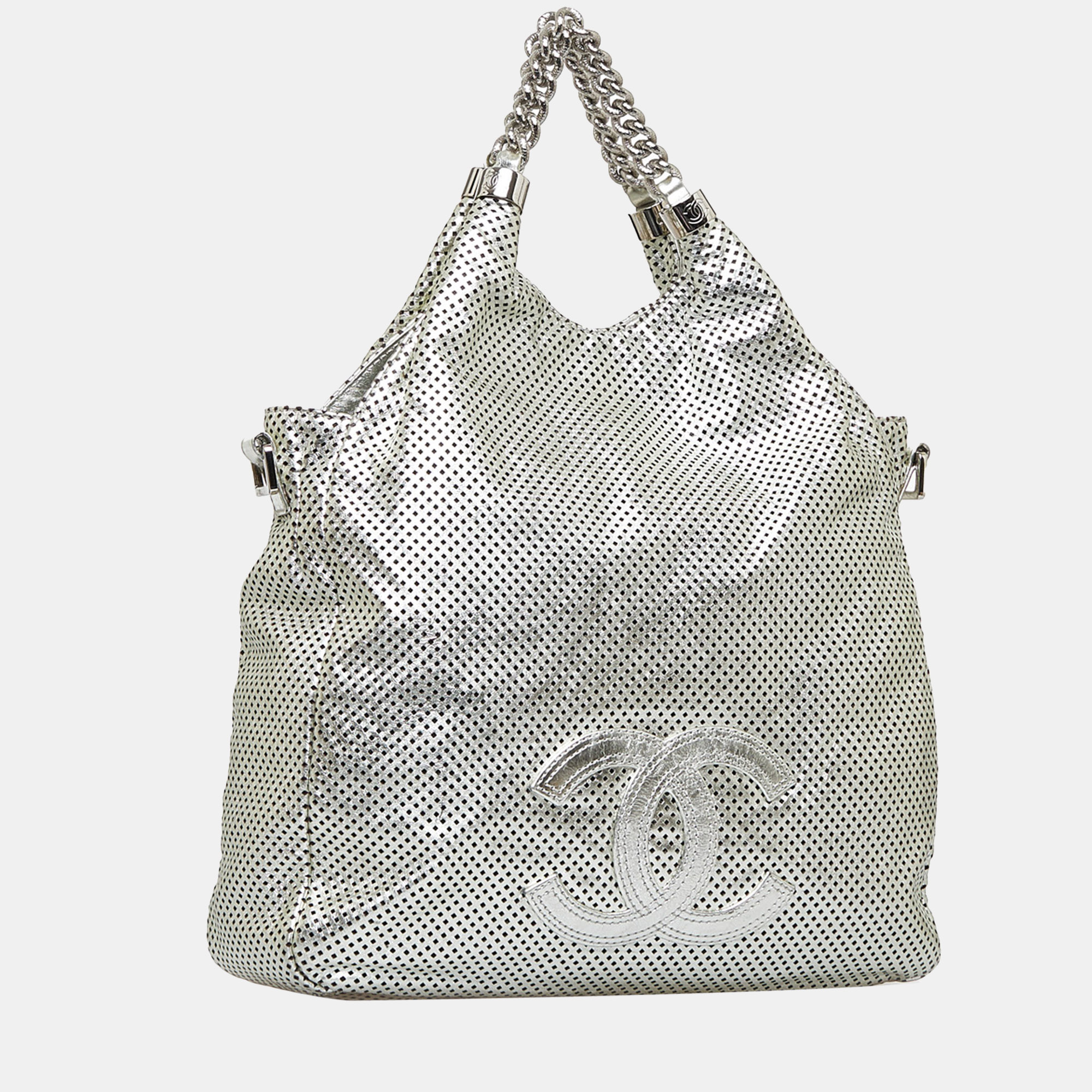 

Chanel White Rodeo Drive Satchel