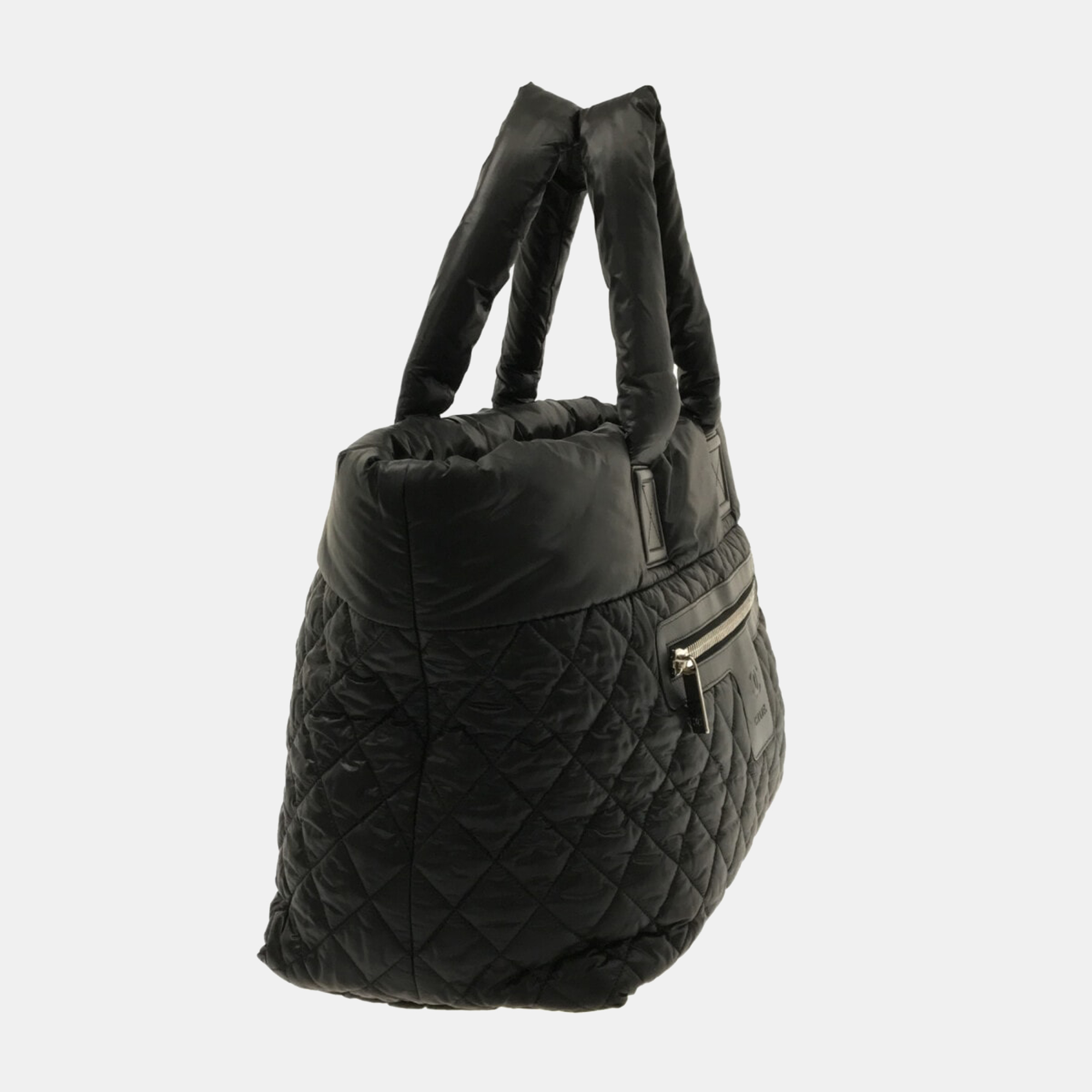 

Chanel Black Nylon Coco Cocoon Tote bag
