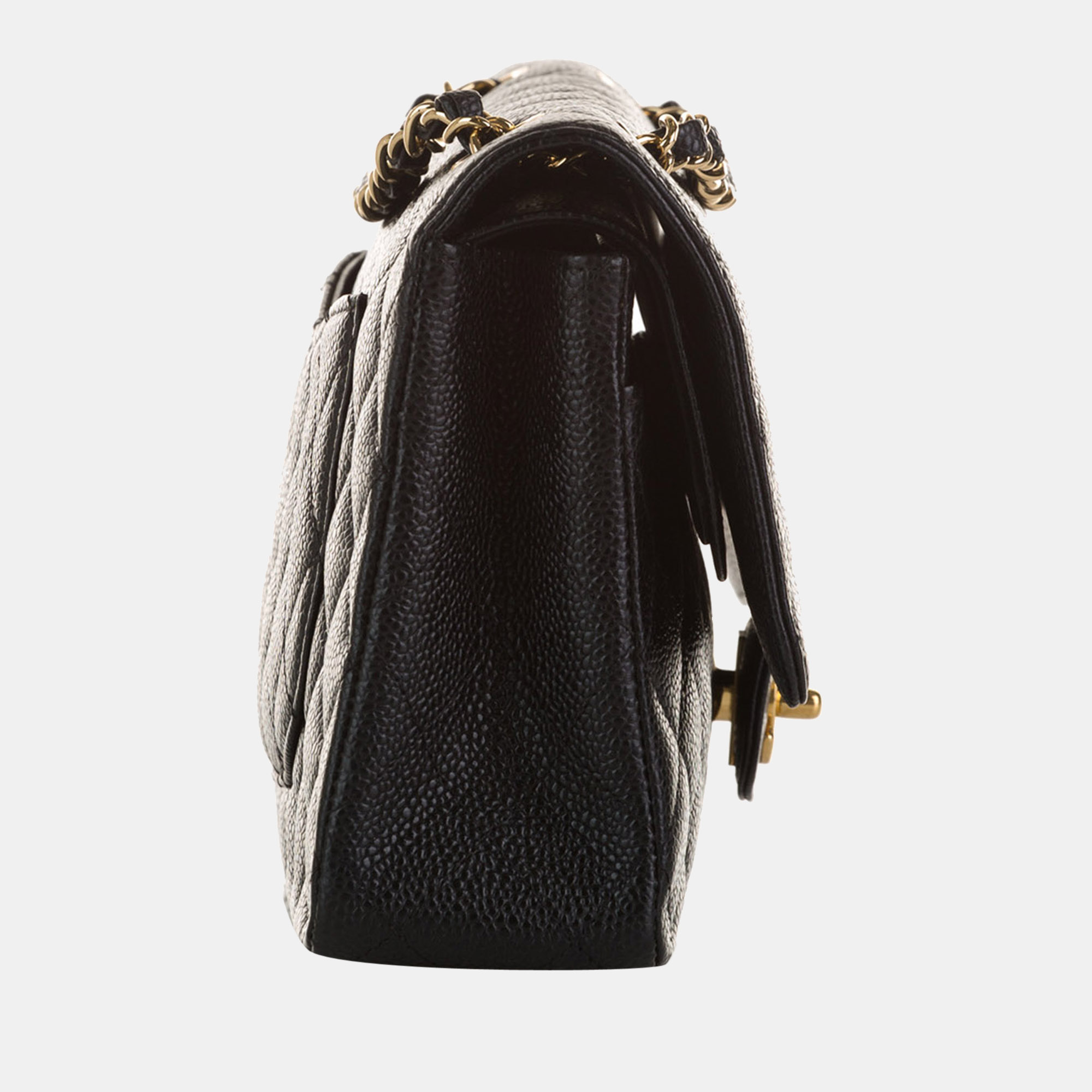 

Chanel Black Medium Classic Caviar Double Flap