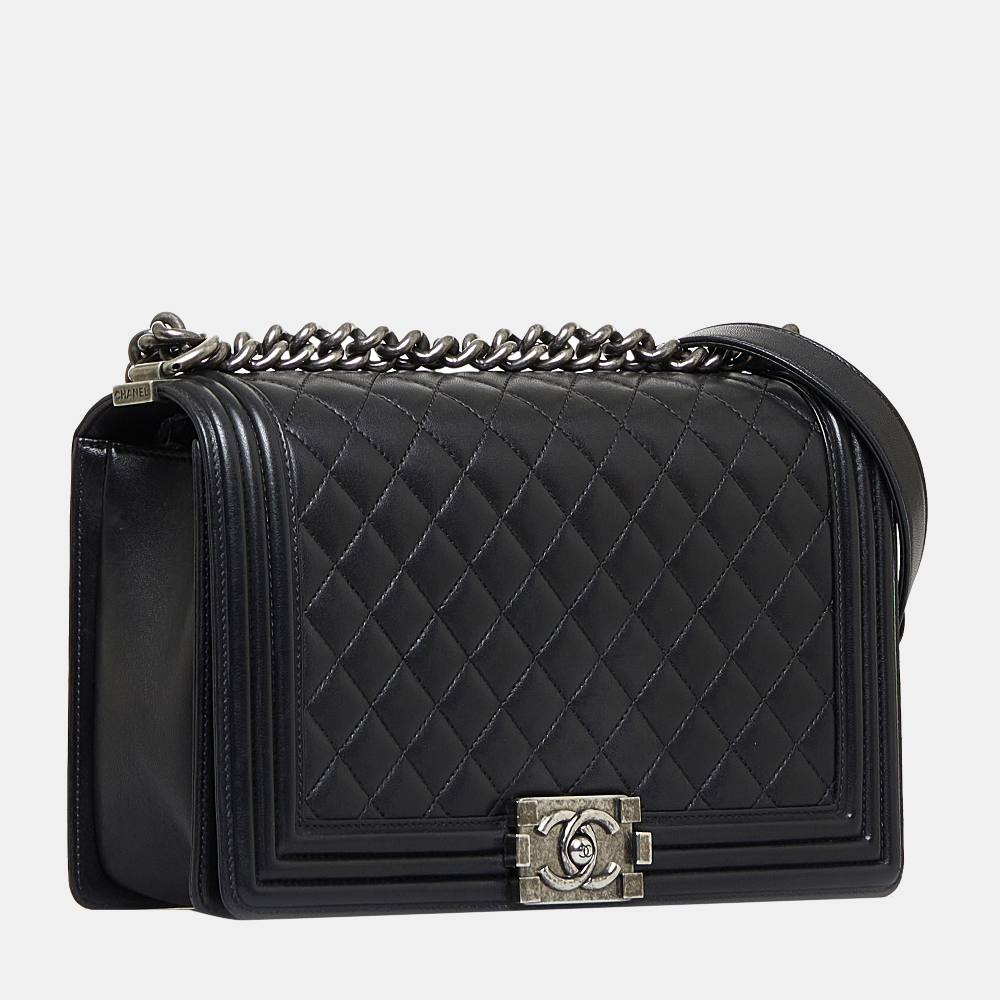 

Chanel Black Boy Flap